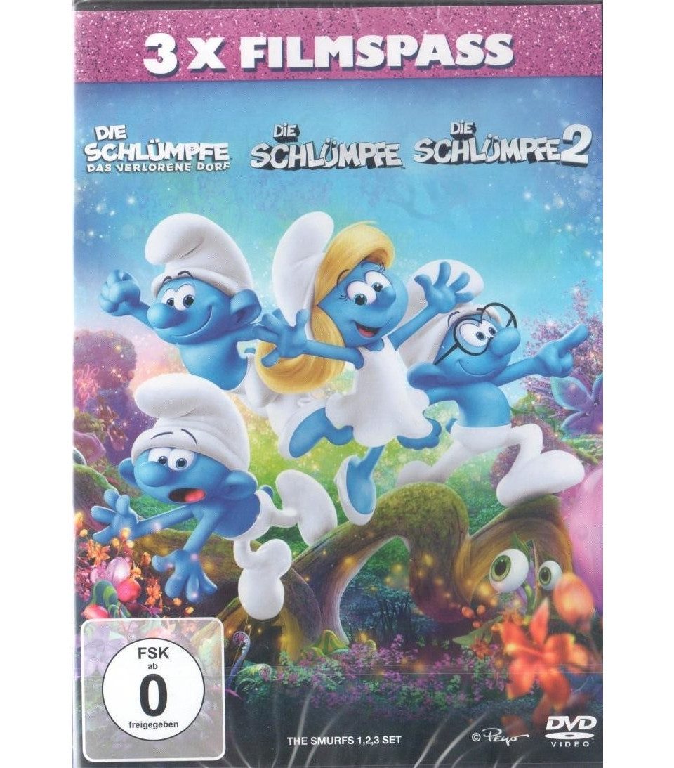 DVD Die Schlümpfe 3er Box (3 DVDs)