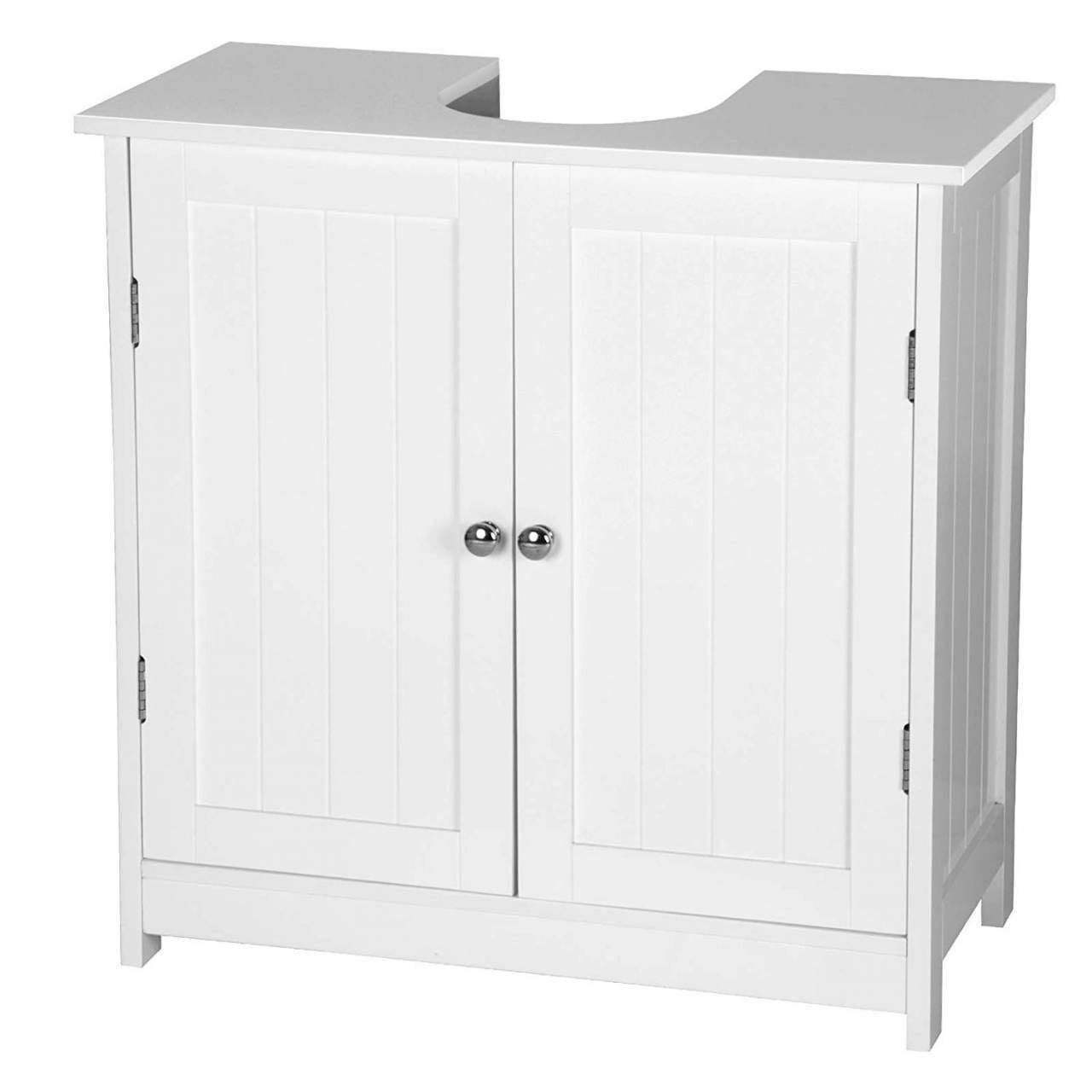Woltu Waschbeckenunterschrank (1-St) Badezimmerschrank mit 2 Türen, 60x60x3 günstig online kaufen