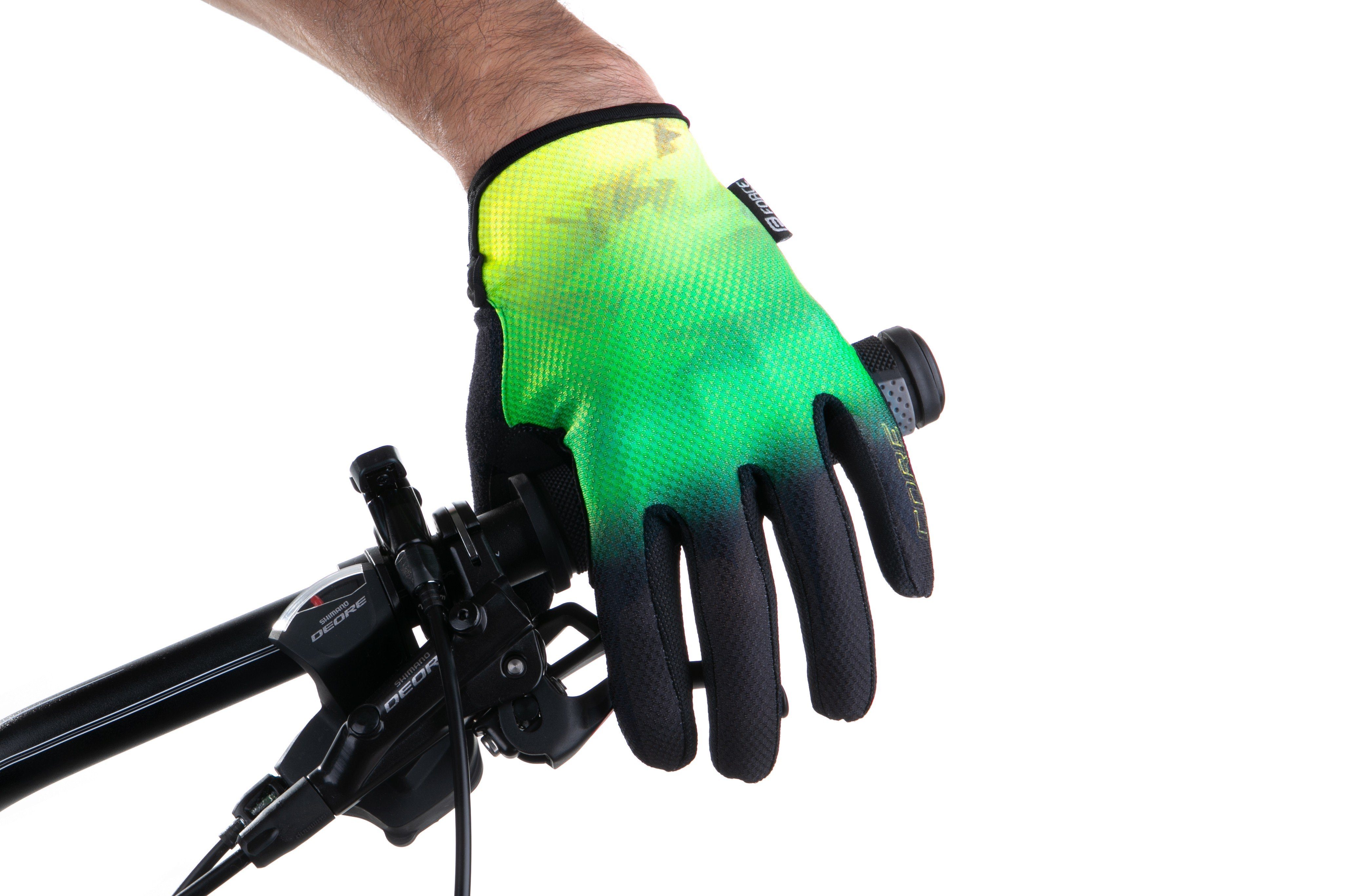 FORCE Fahrradhandschuhe Handschuhe FORCE MTB CORE fluogreen