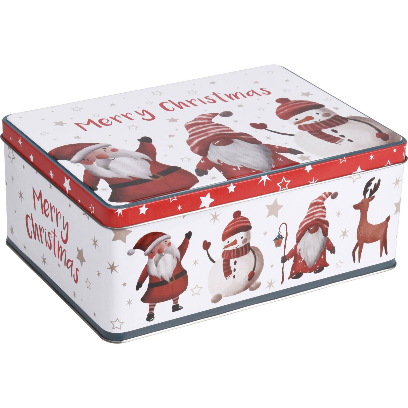 Home & styling collection Vorratsdose, Metall, (einzeln, einzeln), Keksdose für Weihnachten