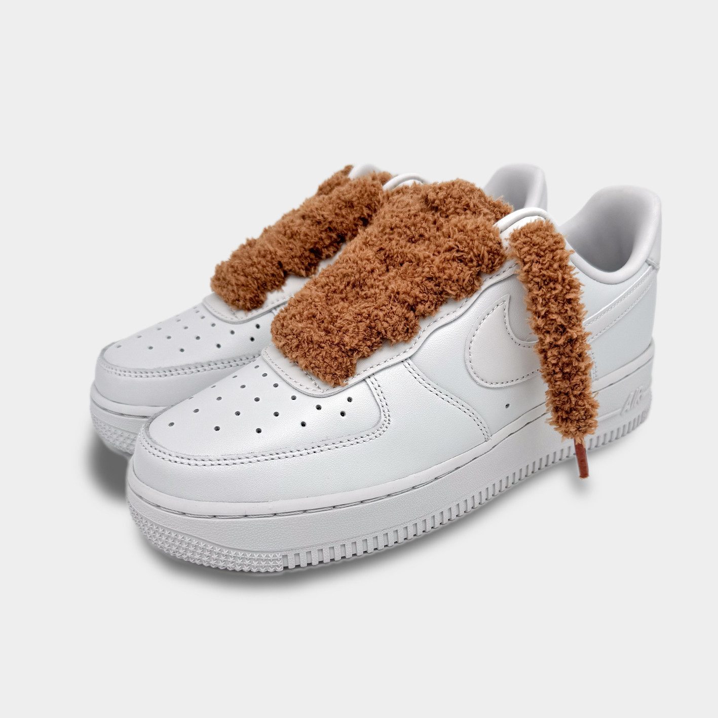 Kicksarchive Schnürsenkel Schnürsenkel Fuzzy Fluffy Laces Campus 00s Air Force Laces 15mm breit, Sneaker Schnürsenkel 120cm, 140cm