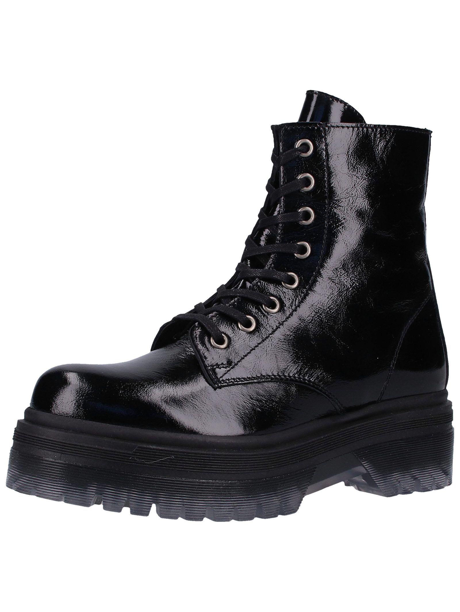 ILC Stiefelette Leder . Schnürstiefelette