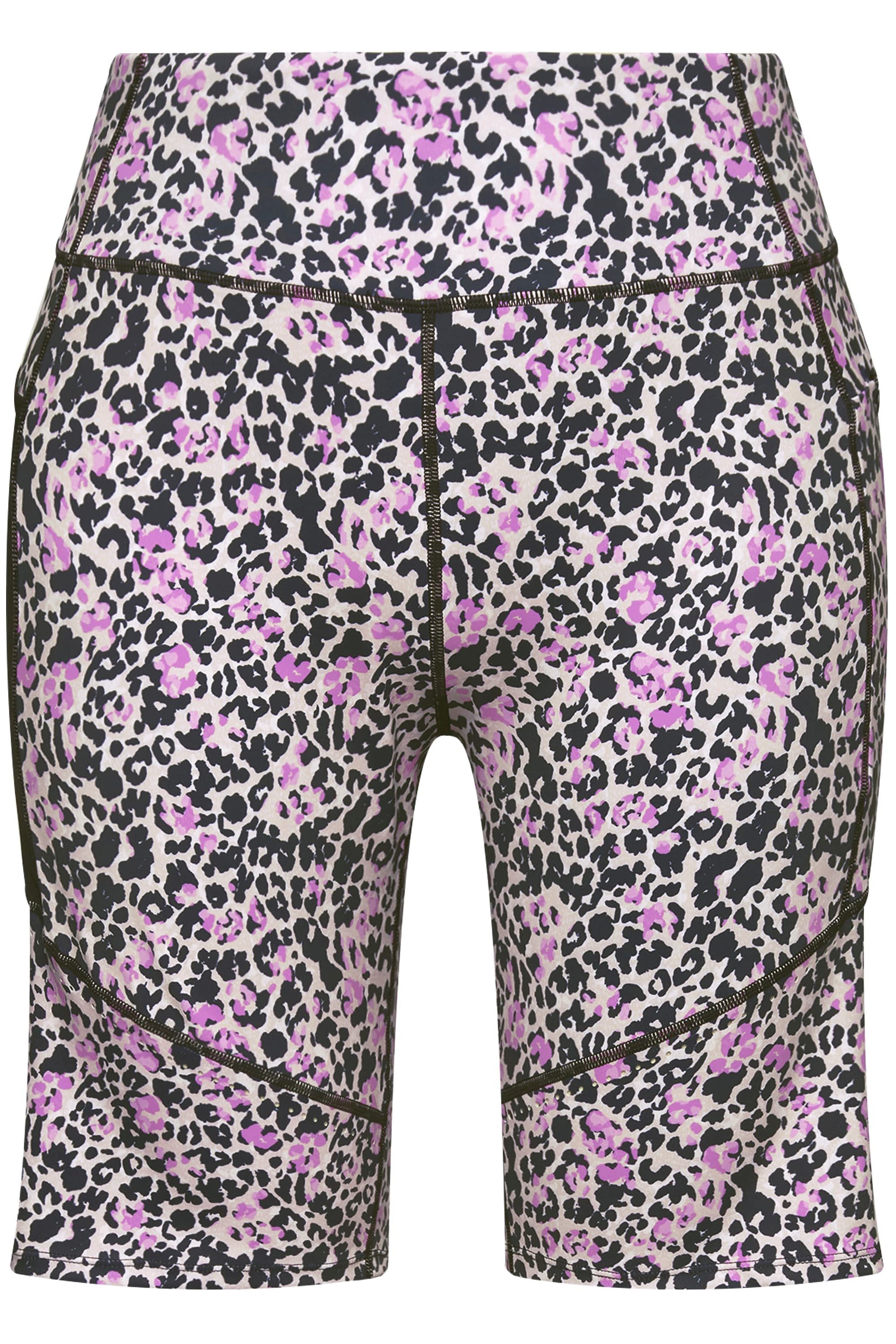 Ulla Popken Leggings Leggings-Shorts schnelltrocknend Lochmuster günstig online kaufen