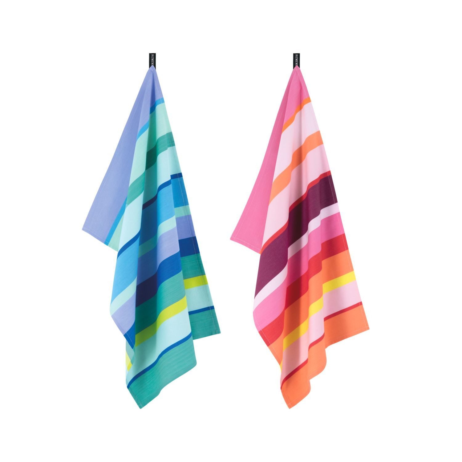 Remember Geschirrtuch Set Nr. 25 2-teilig, (2-tlg)