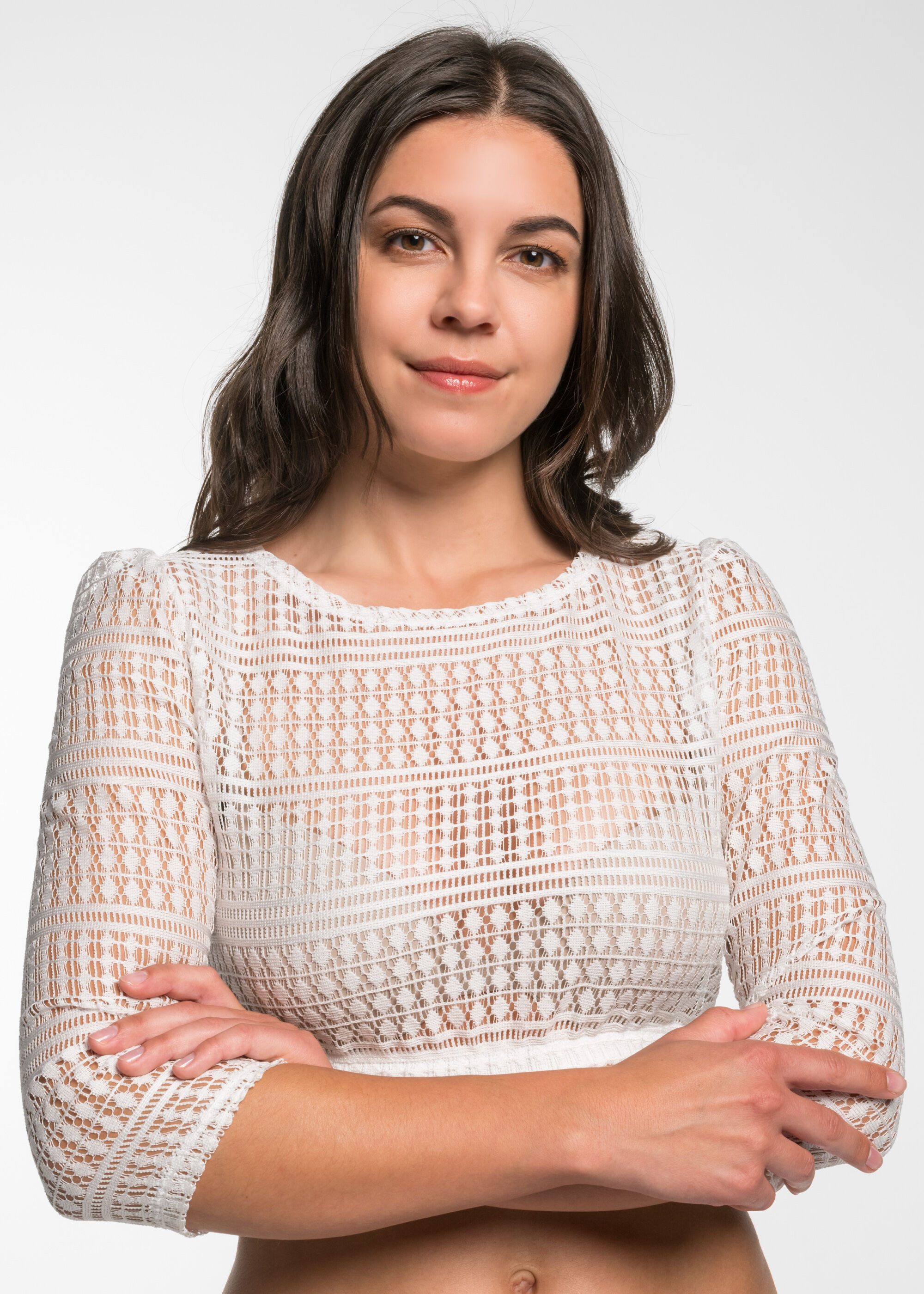 Dirndlbluse Elster