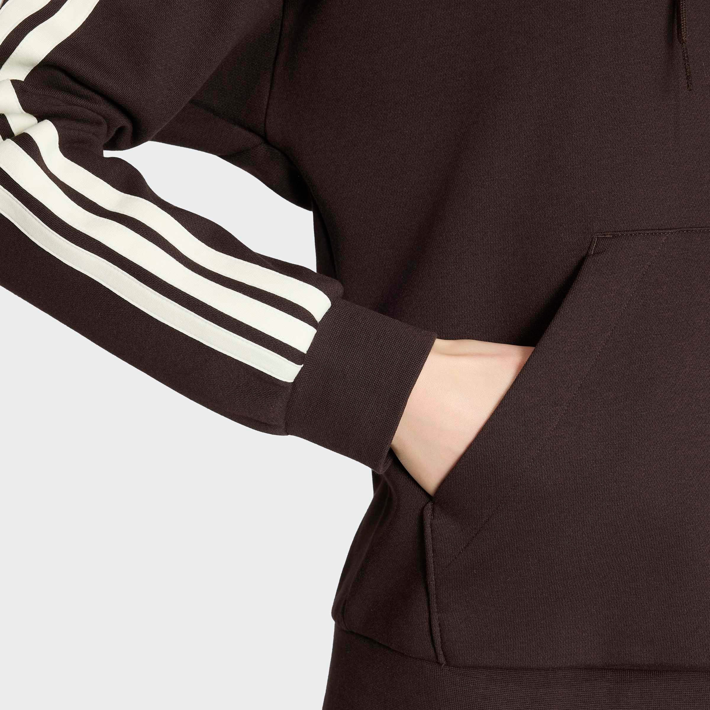 adidas Sportswear Kapuzensweatshirt ESSENTIALS 3-STREIFEN FLEECE-HOODIE