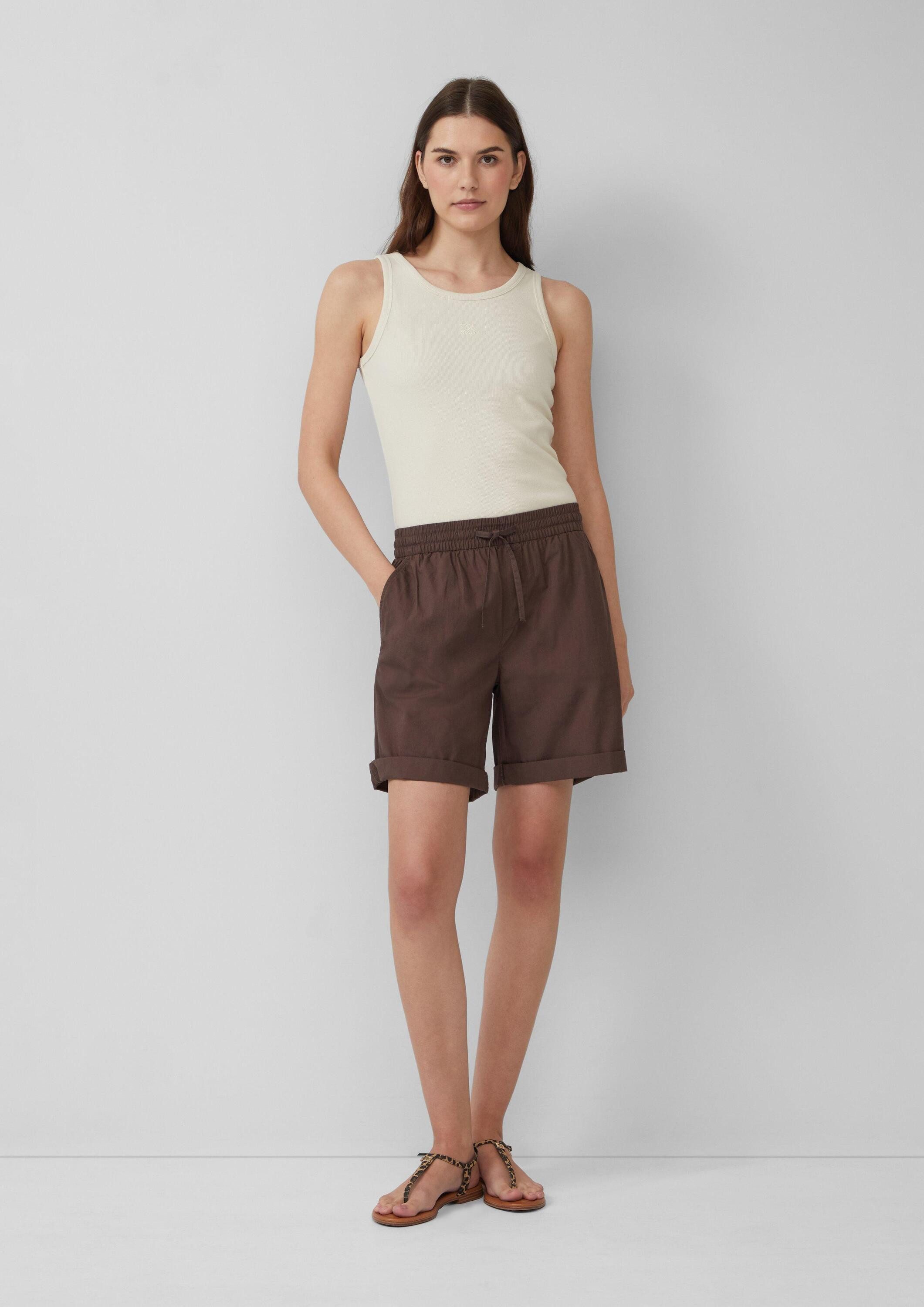 s.Oliver Shorts Hose Leichte Relaxed-Fit-Shorts aus günstig online kaufen