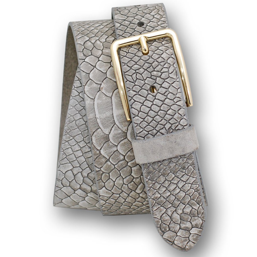 VITTOZZI Ledergürtel 856-CR-35