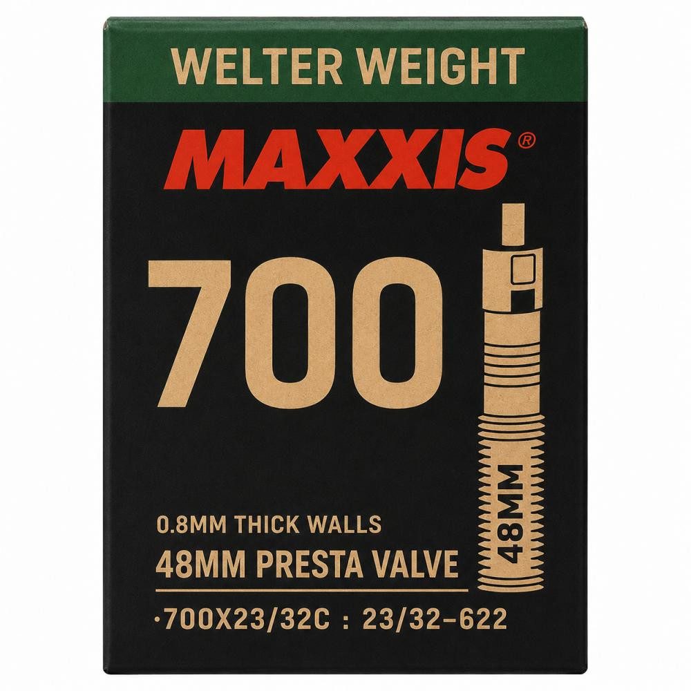 Maxxis Fahrradschlauch Maxxis WelterWeight Schlauch 28 Zoll 700 x 23-32C - SV 48 mm