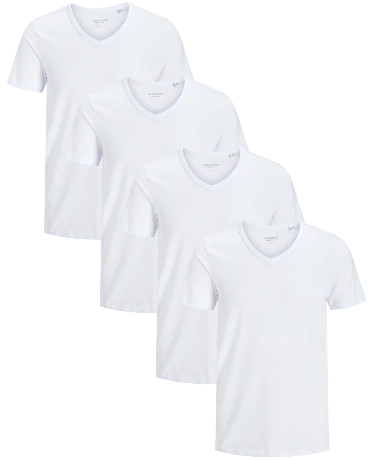 Jack & Jones T-Shirt (Spar-Set, 4er-Pack) V-Neck günstig online kaufen