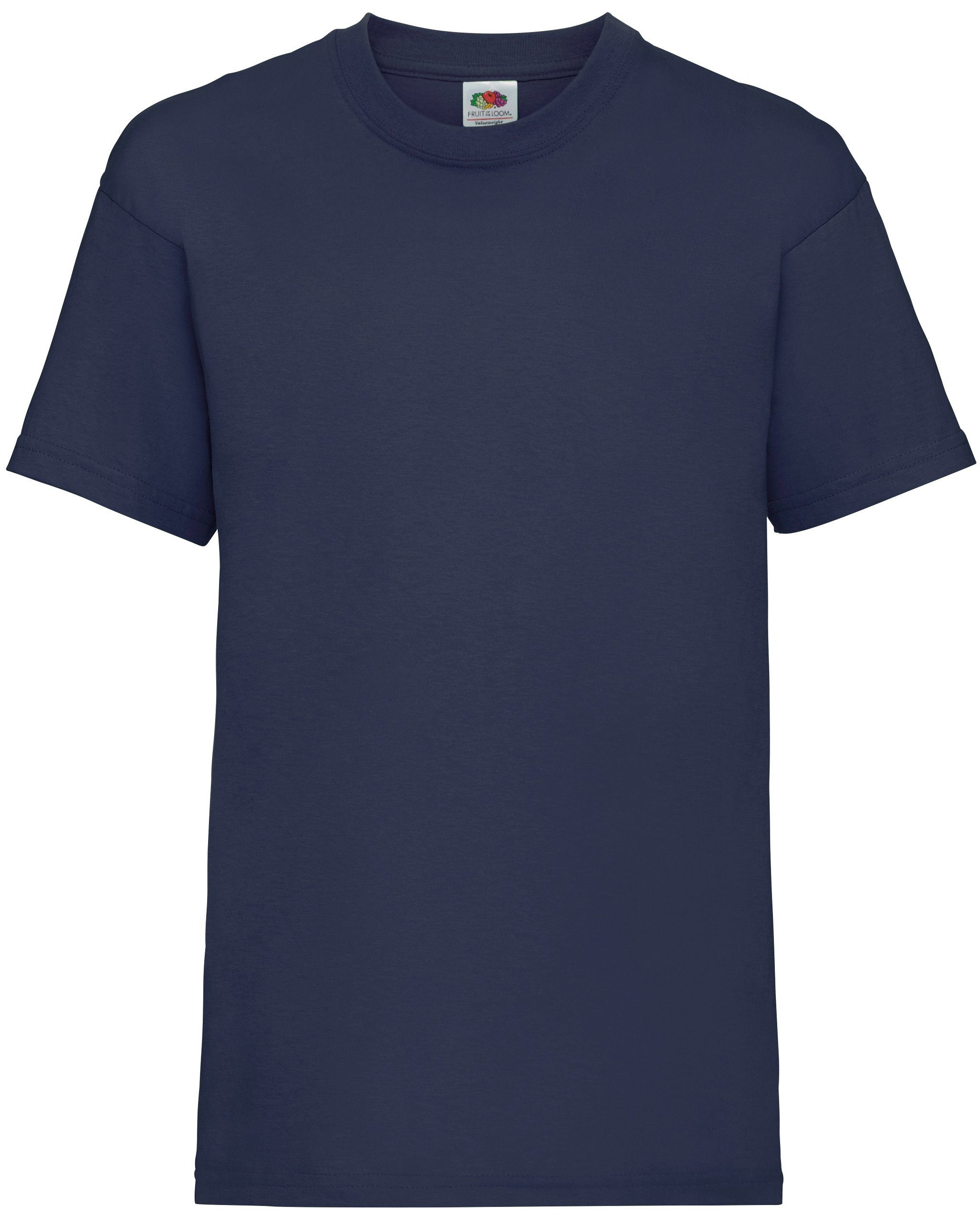 Fruit of the Loom Rundhalsshirt Fruit of the Loom Valueweight T Kids navy