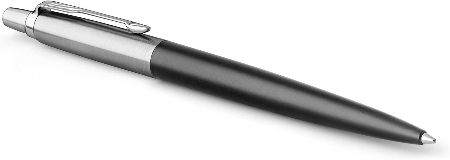 Parker Ручки Jotter Core, Kuli mit Edelstahlschaft Druckmechanik Mine M Geschenkbox
