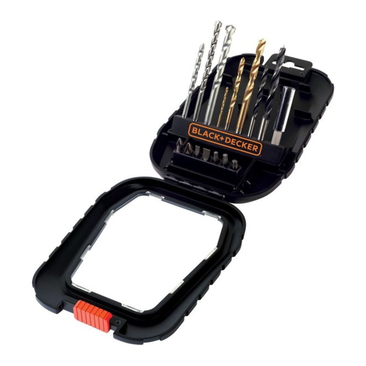 Black + Decker Bohrersatz BLACK+DECKER A7186 Bit Set und Bohrer Set 16-Teilig