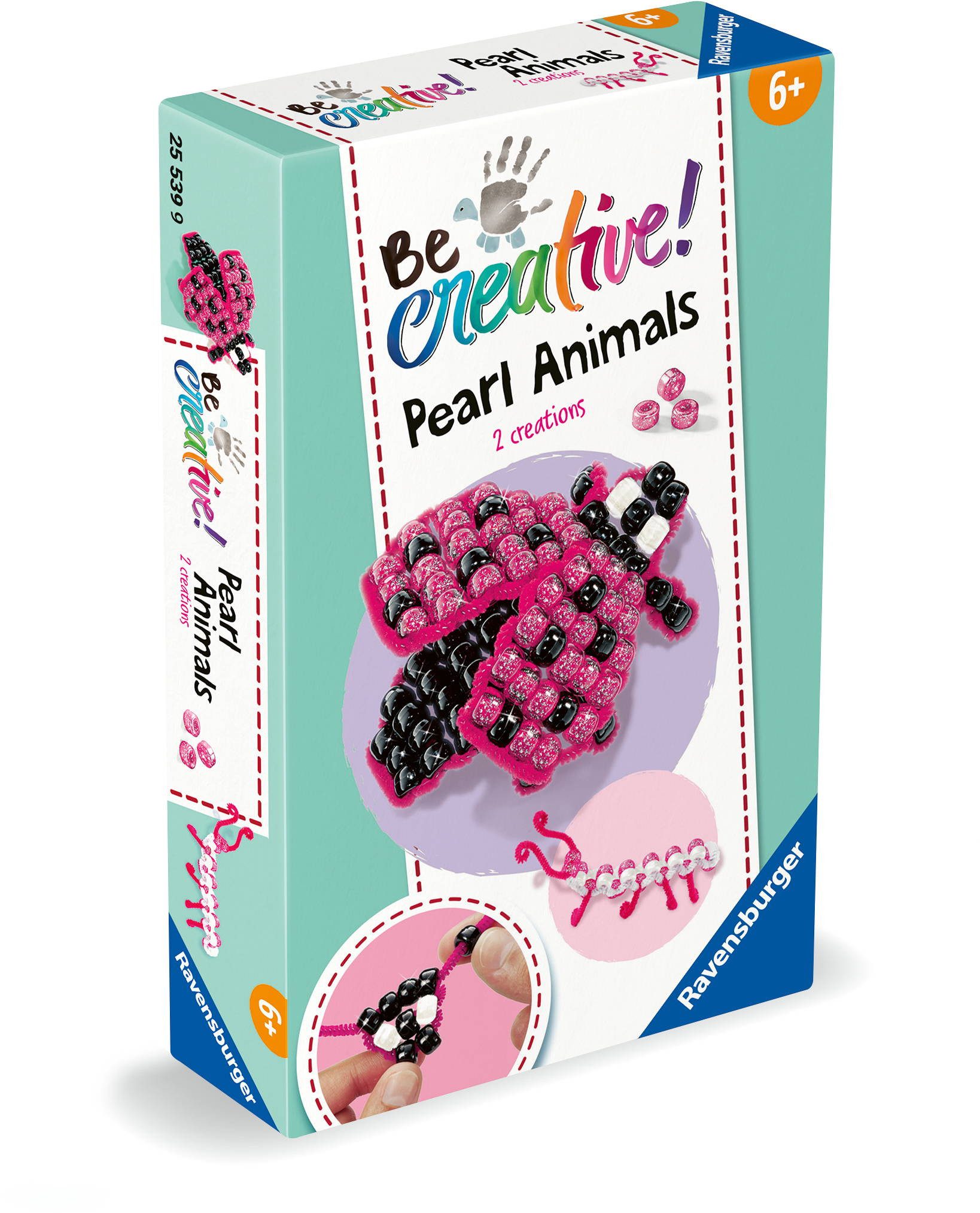 Ravensburger Kreativset Perlen Be Creative Mini Perlentier Marienkäfer 25539