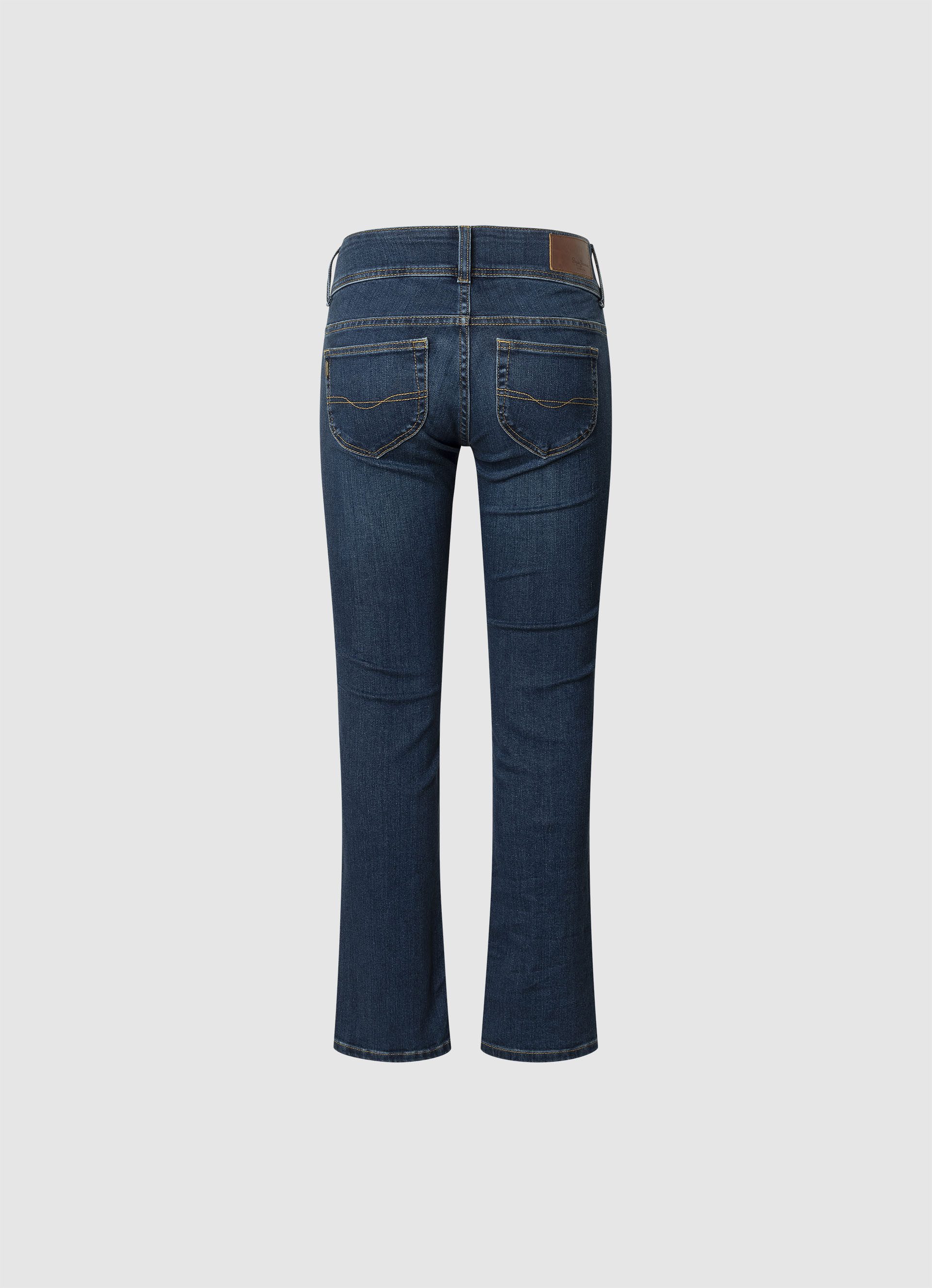 Pepe Jeans Slim-fit-Jeans SLIM JEANS LW mit doppeltem Knopfverschluss günstig online kaufen