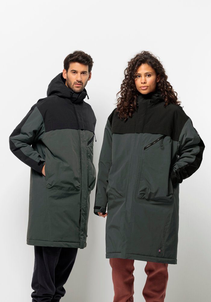 Jack Wolfskin Funktionsparka HEUMARKT 2L PARKA slate-green