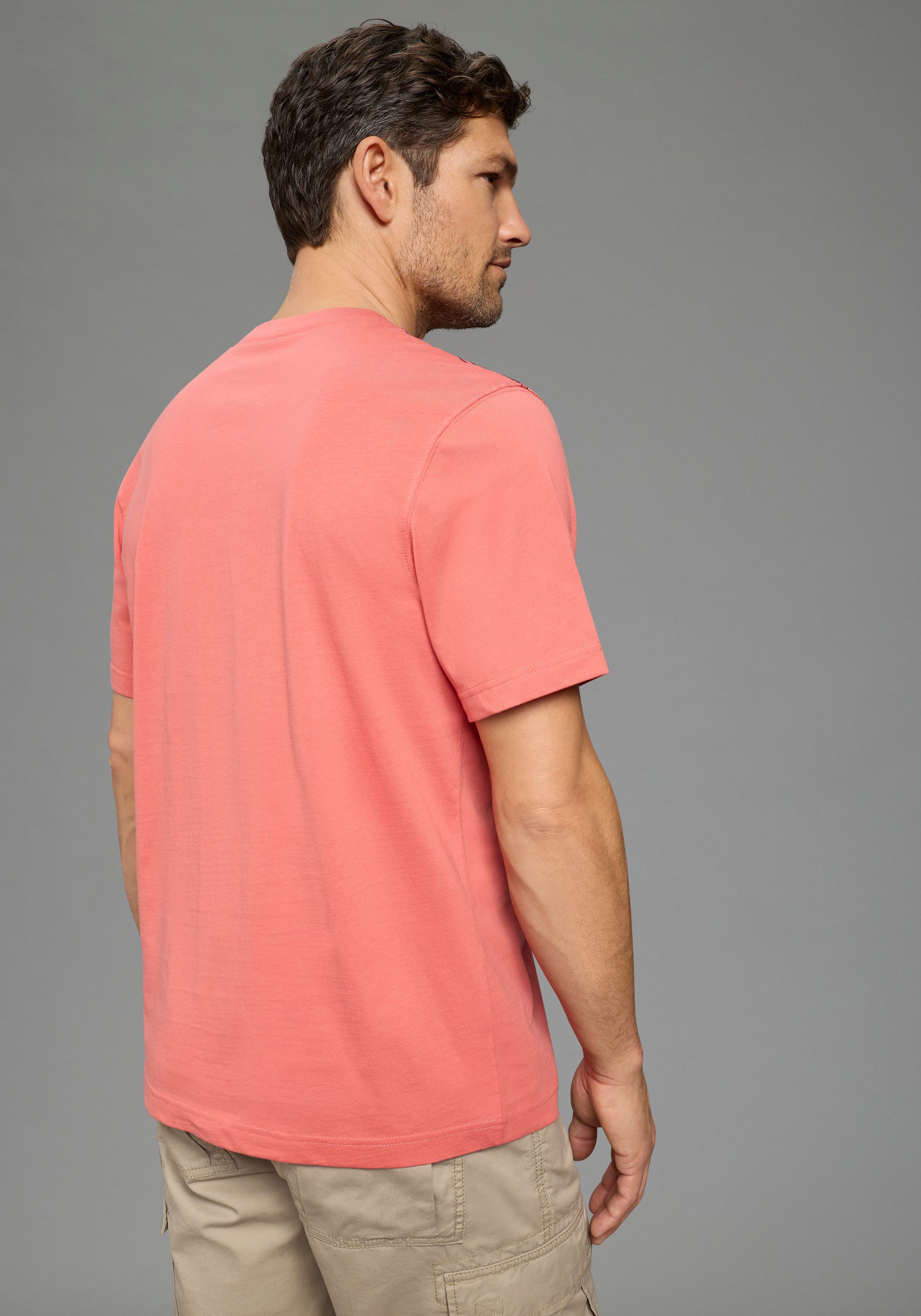 Man's World Rundhalsshirt Neue Kollektion! normale Passform, kurzarm, mit Rundhalsausschnitt, mit Print