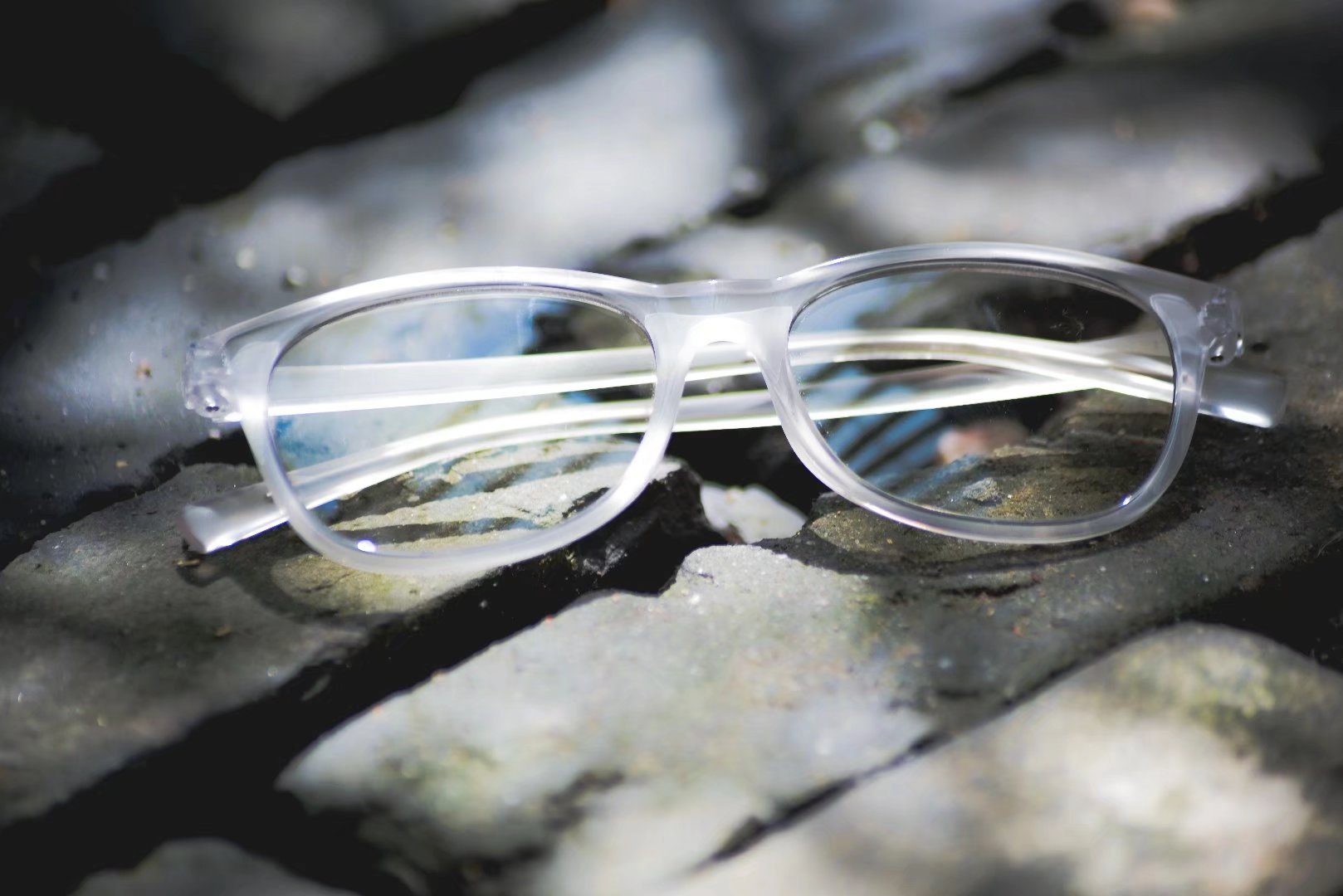 GlobaLink Weiß Lesebrille Anti-Ermüdungs-Augenschutz Anti-Blaulicht-Brille,