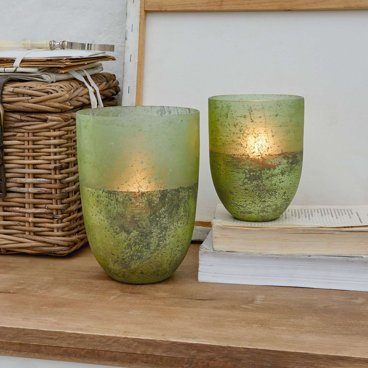 Mirabeau Windlicht Windlicht 2er Set Bessens günstig online kaufen