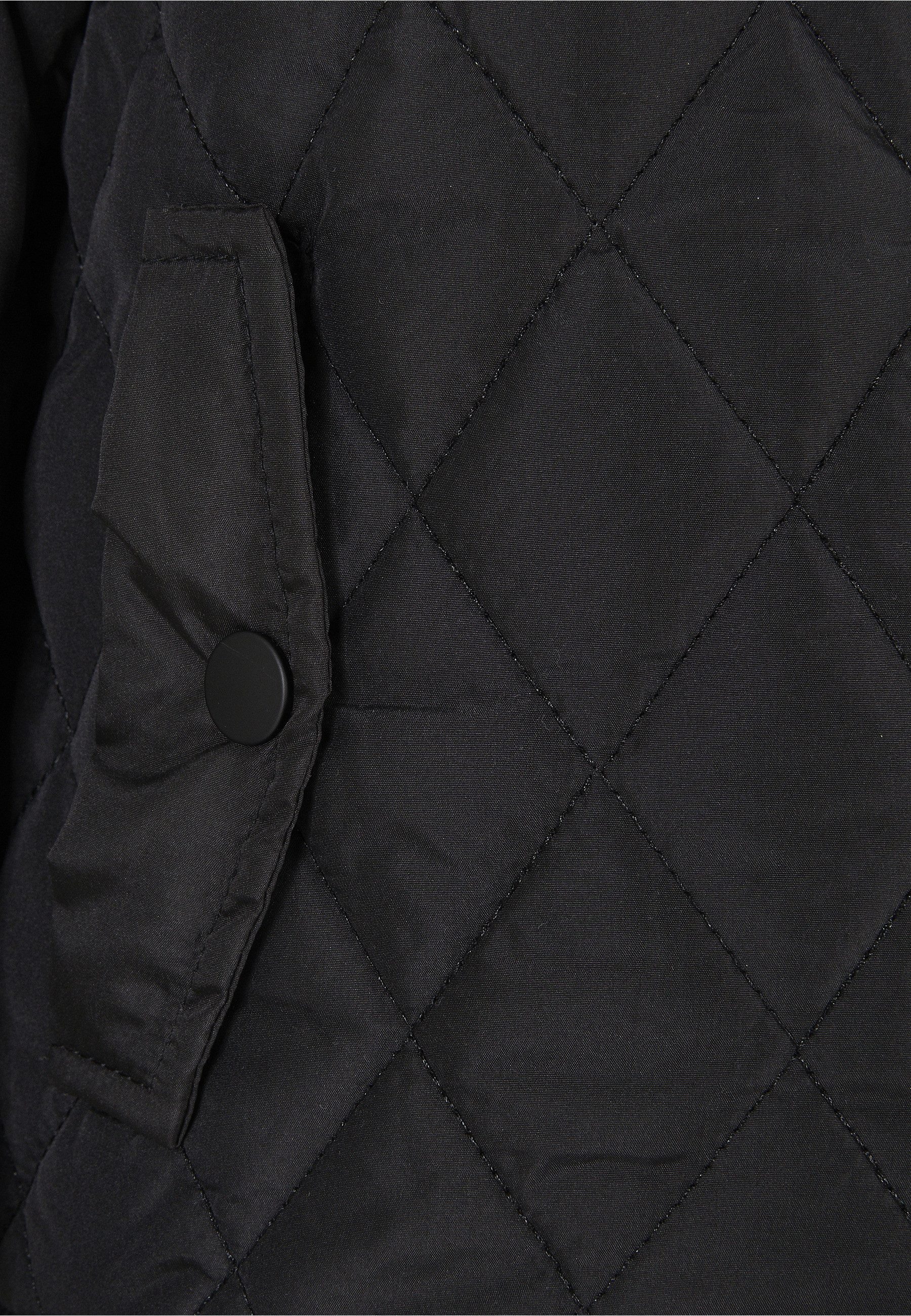 URBAN CLASSICS Langmantel Urban Classics Damen Girls Diamond Quilt Nylon Jacket