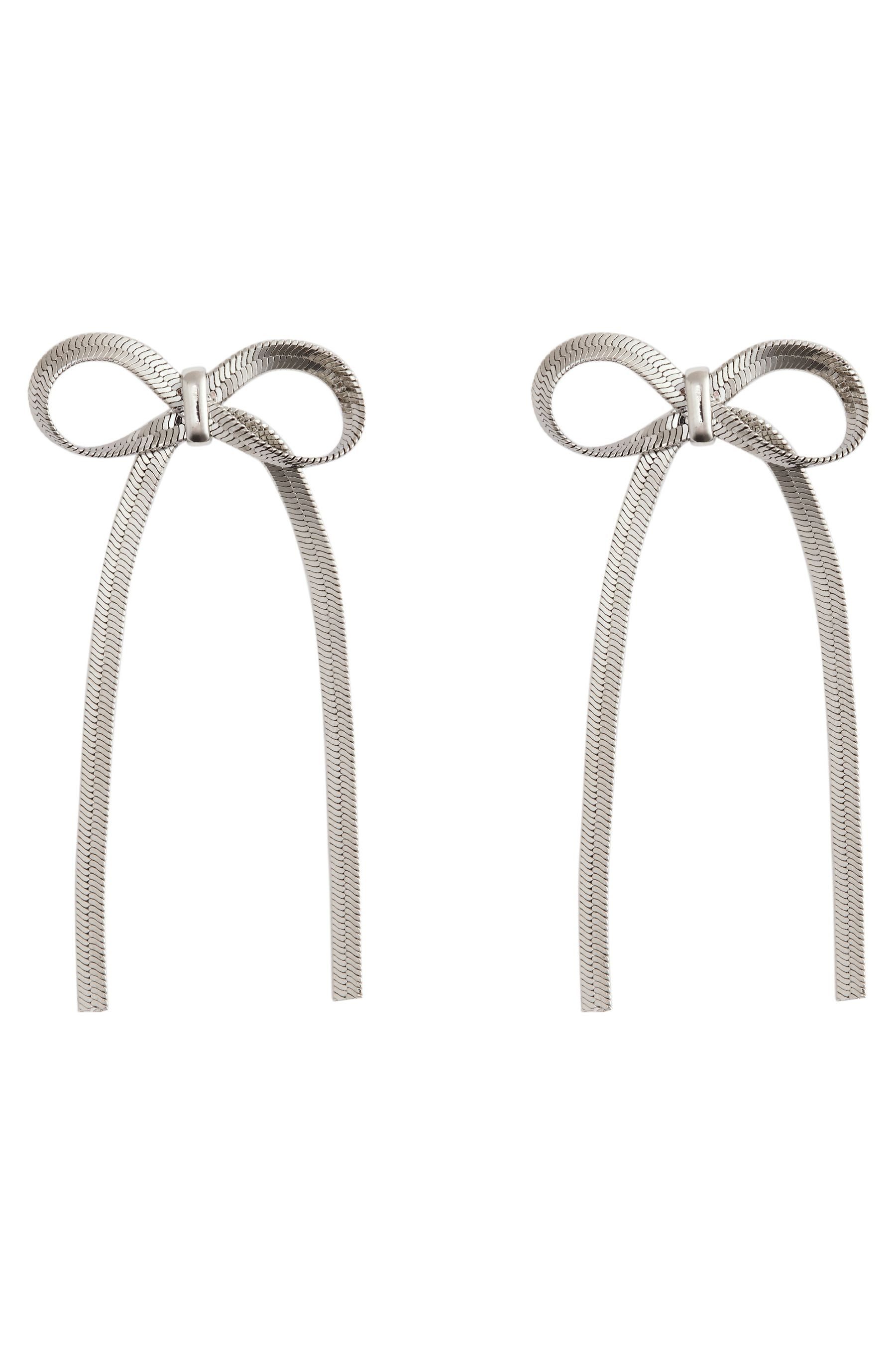 Next Ohrring-Set Ohrringe mit Schlangenkette und Schleife (1-tlg) günstig online kaufen