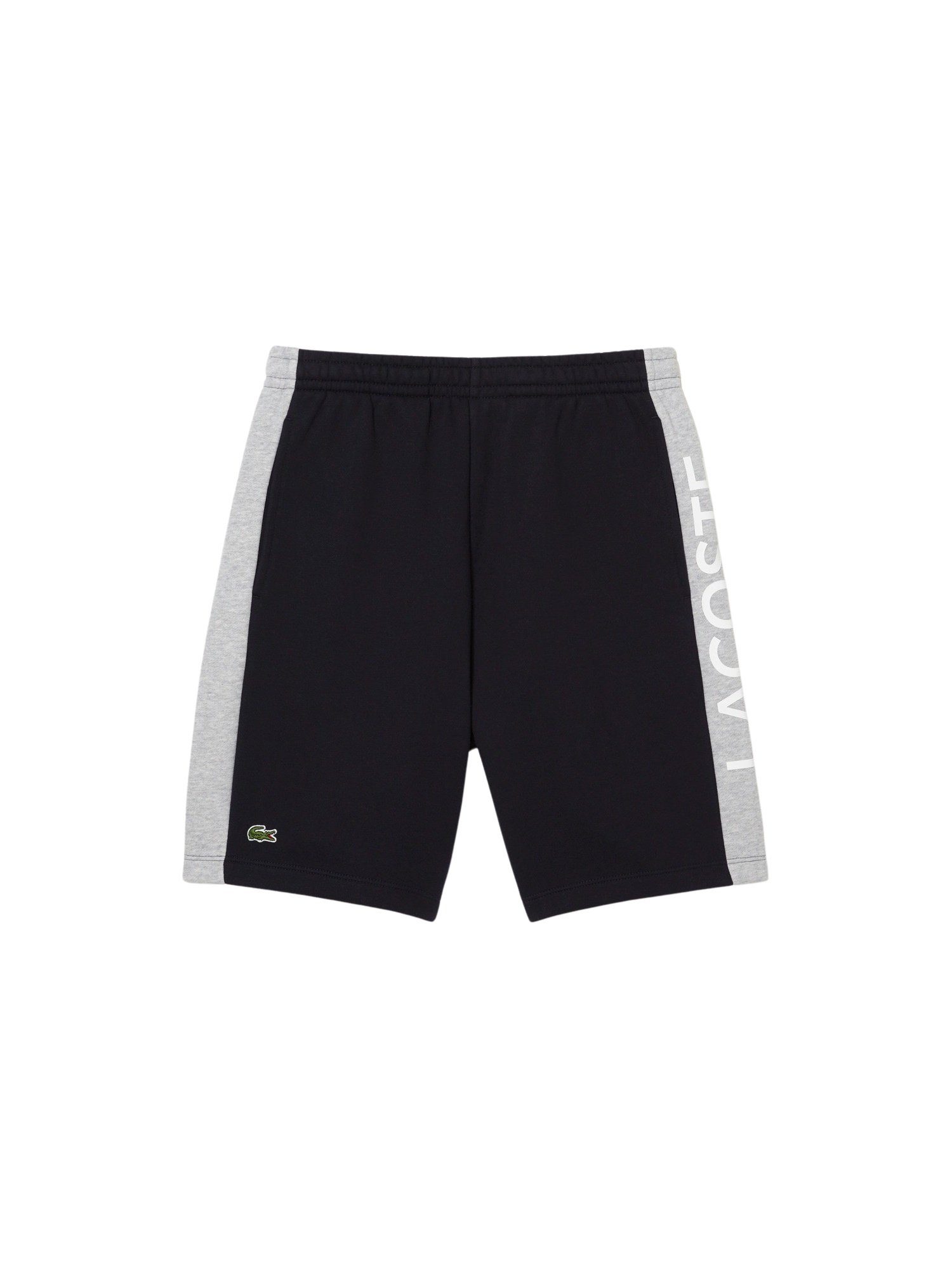 CHINE (E6A) Baumwollfleece Shorts aus Hose Sweatshorts ABYSM/SILVER Lacoste (1-tlg)