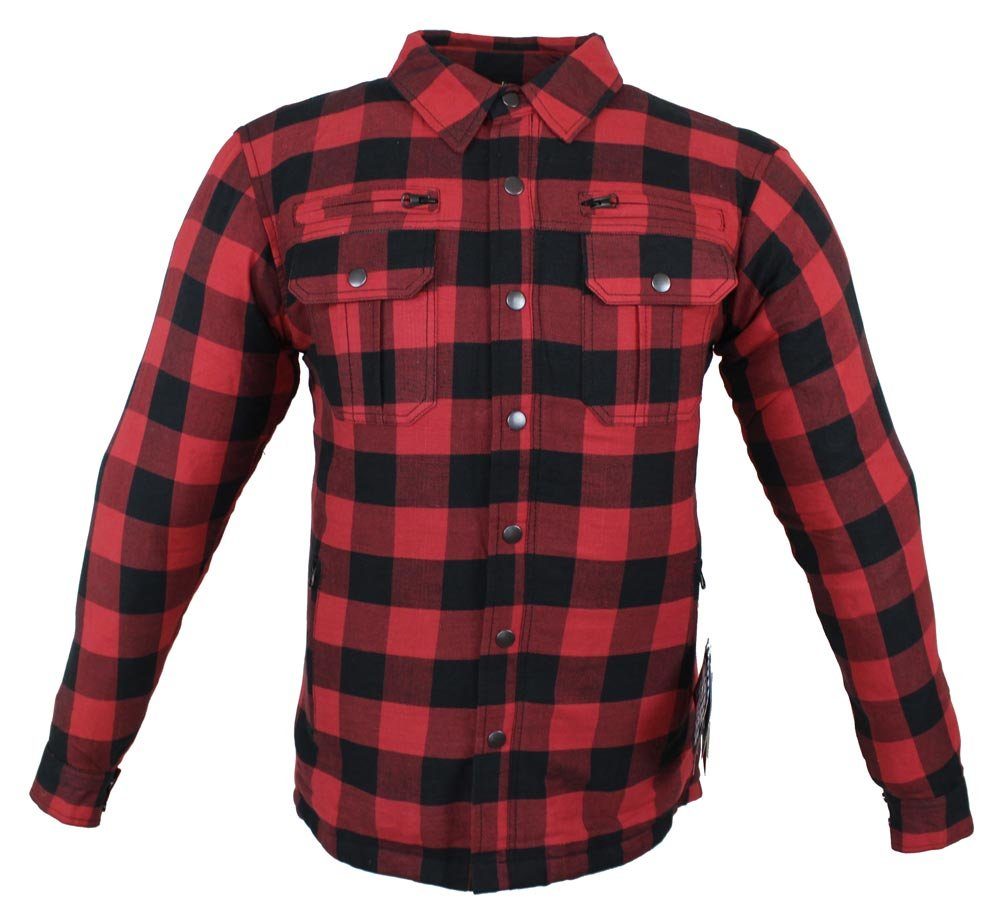 Alpha Speeds Motorradjacke Flanell-Holzfäller Motorrad KEV günstig online kaufen