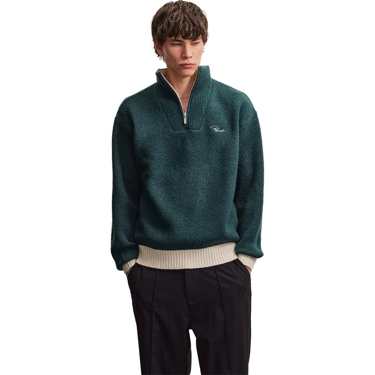 PEGADOR Sweatshirt Gilmonde Structured Knit Half-Zip S Gilmonde Structured Knit Half-Zip S