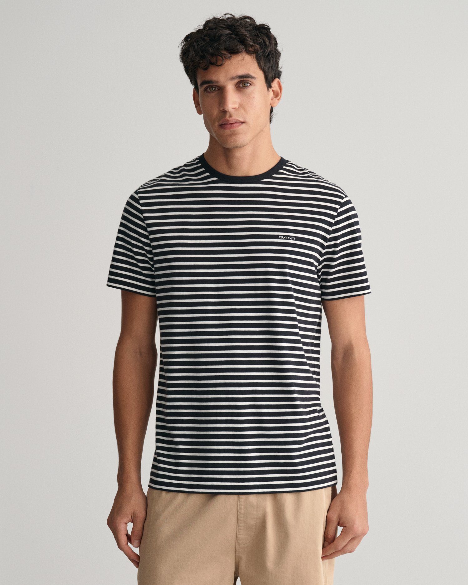 Gant T-Shirt STRIPED T-SHIRT fein gestreift