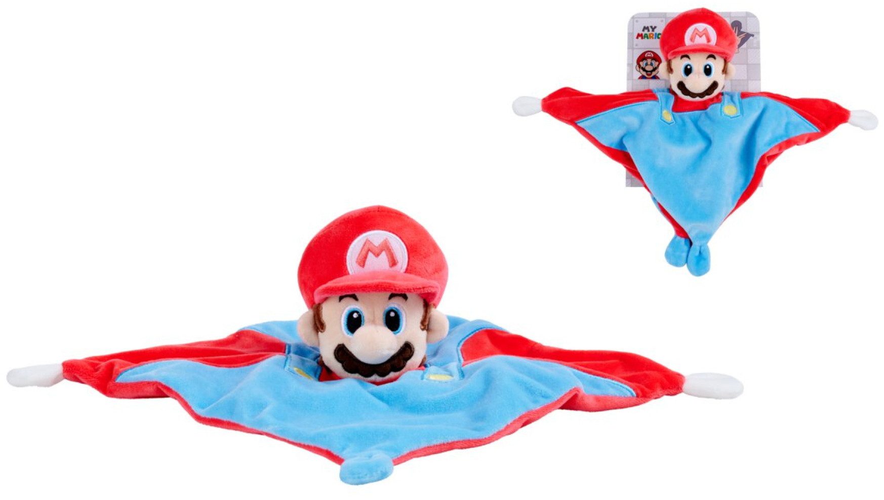 SIMBA Schmusetuch Babywelt Schmusetuch mit Rassel Super Mario 109231555