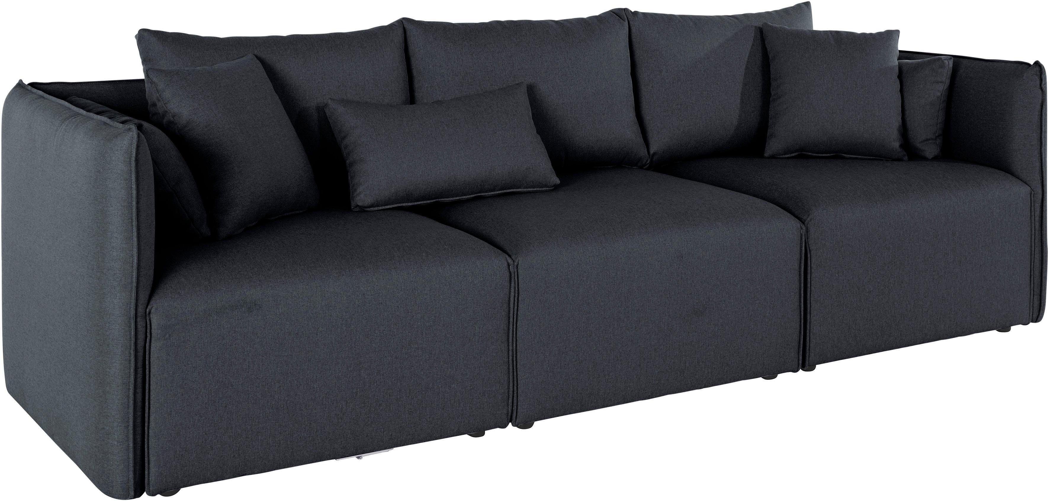 OTTO home 3-Sitzer Nöre, 3 Teile, in vielen Bezugsqualitäten und Farben s. auch "Nöre"