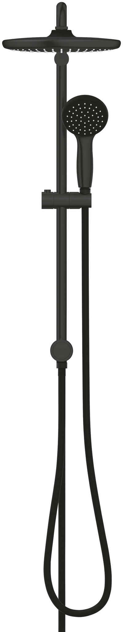 Grohe Duschsystem Vitalio Start System 250 Flex, Höhe 10 cm, 2 Strahlart(en), mit Umstellung für die Wandmontage