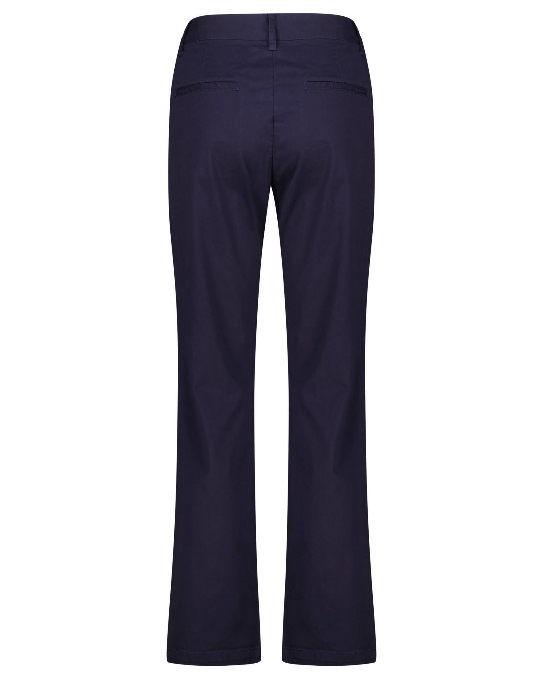 Gant Chinohose (52) (1-tlg) FIT Chinohose SLIM marine Damen