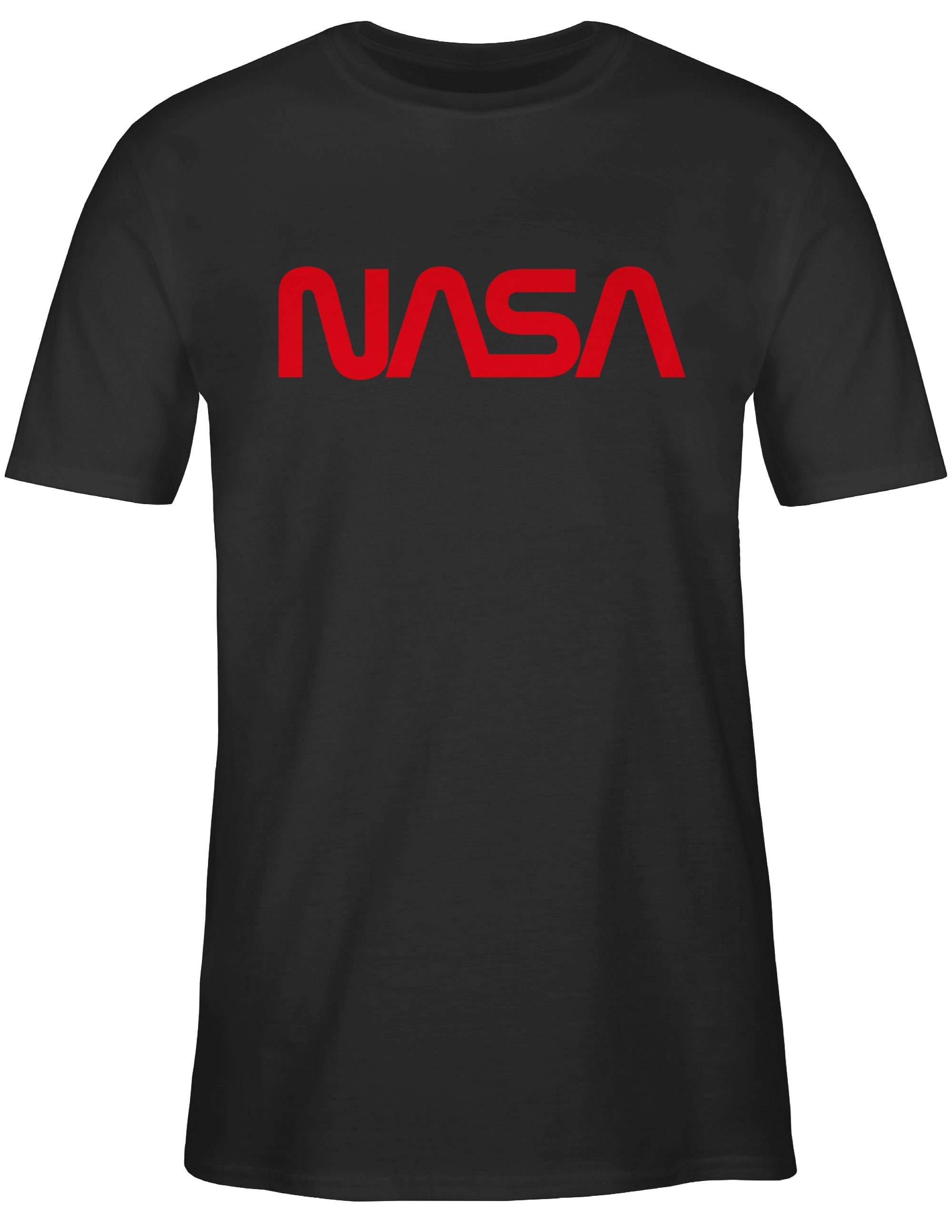 Schwarz Geschenke Astronaut 01 - Weltraum Shirtracer Nerd Raumfahrt T-Shirt Mondlandung Nasa