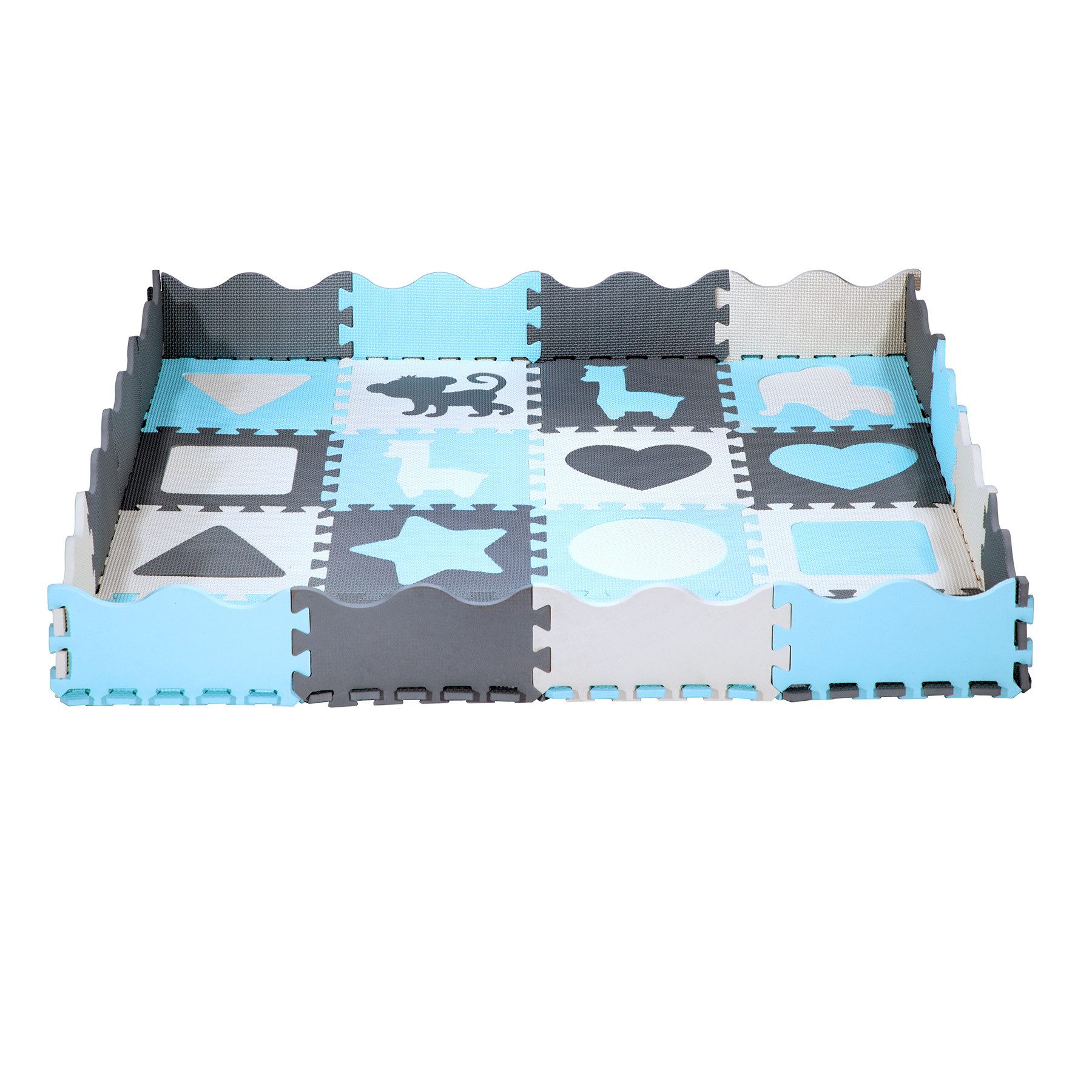 NILS FUN Spielmatte Spielmatte Kindermatte Puzzle günstig online kaufen