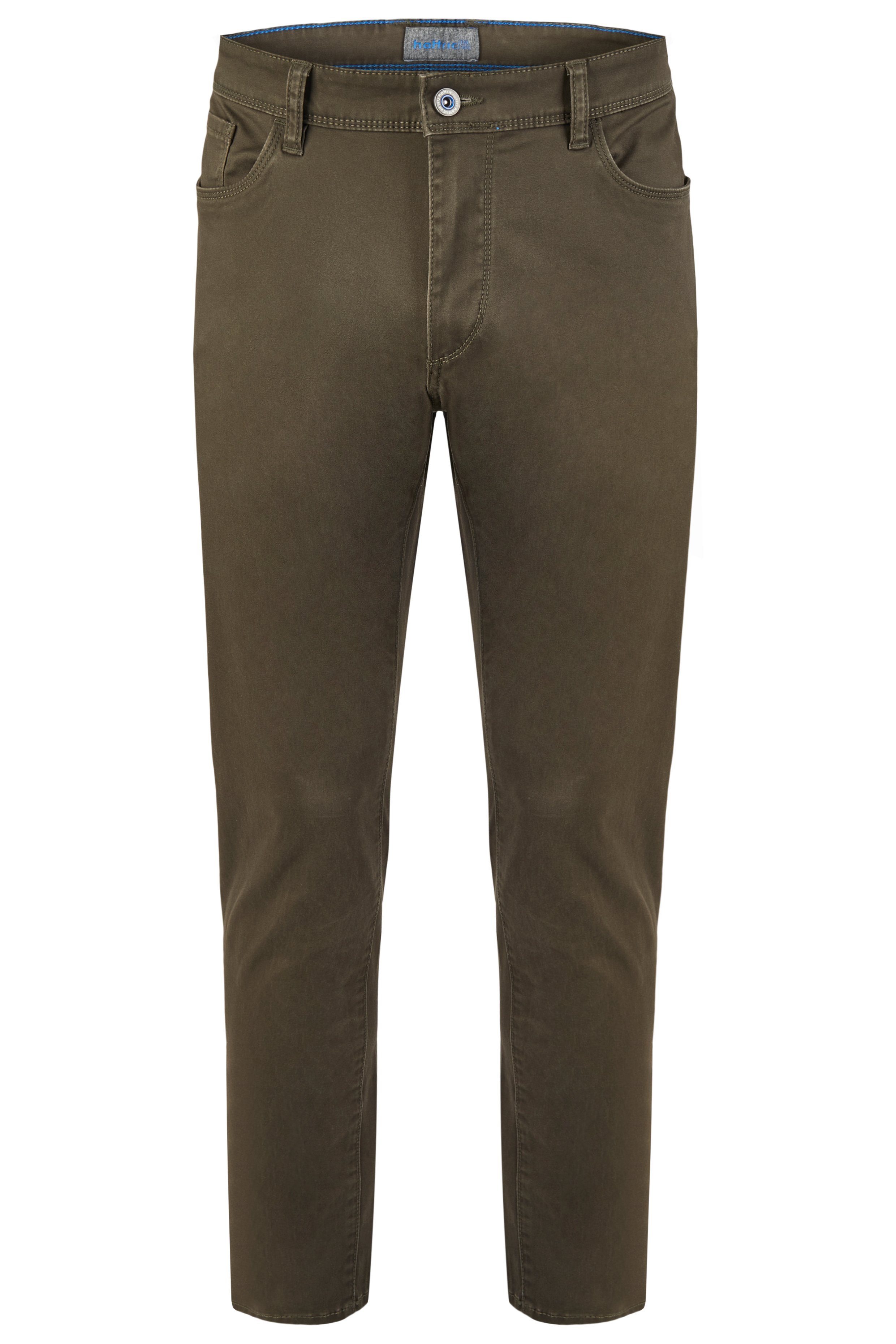 Hattric 5-Pocket-Jeans HATTRIC HUNTER green uni günstig online kaufen