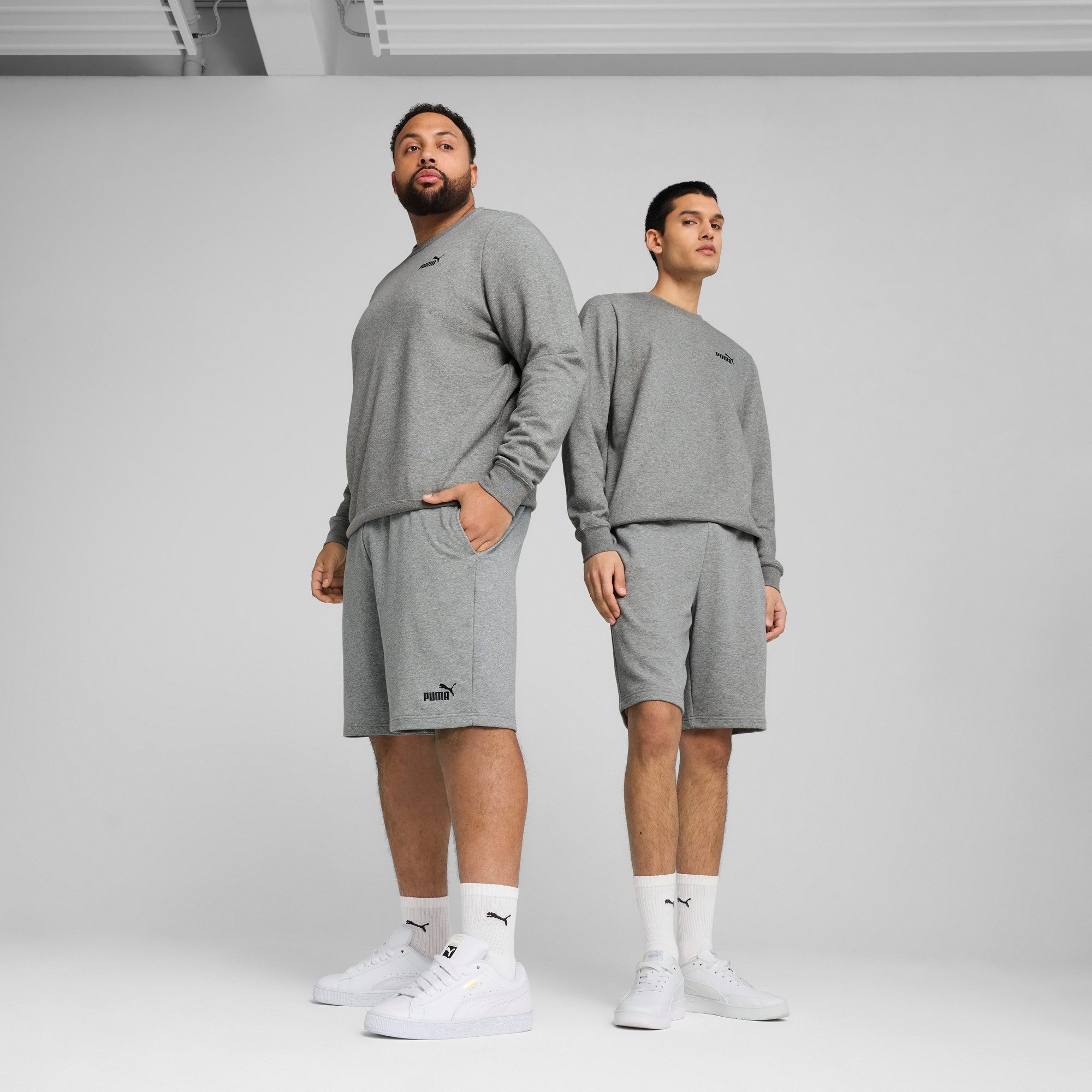 PUMA Trainingsshorts ESS NO. 1 LOGO SHORTS 10" Sweatshorts mit weichem Fren günstig online kaufen