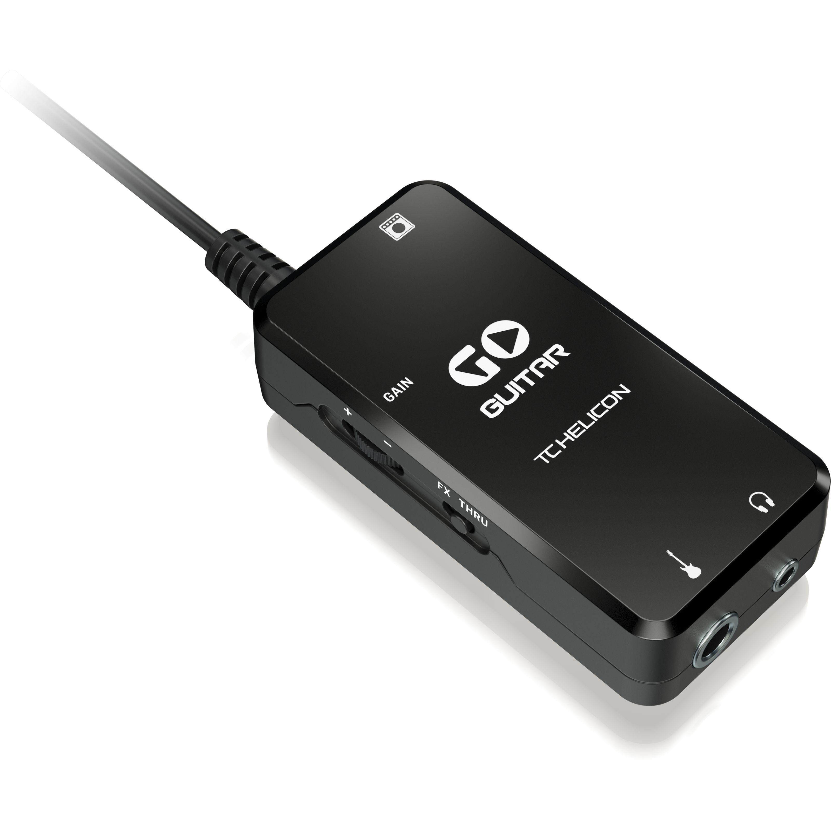 TC-Helicon Musikinstrumentenpedal, (Go Guitar Portable Interface, Effekte, Sonstige Effekte), Go Guitar Portable Interface - Effektgerät für Gitarren