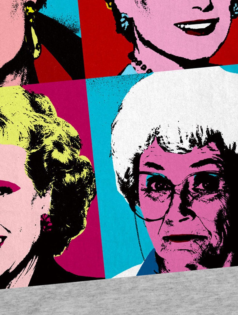 style3 T-Shirt Color Girls golden florida sitcom warhol golden girls günstig online kaufen