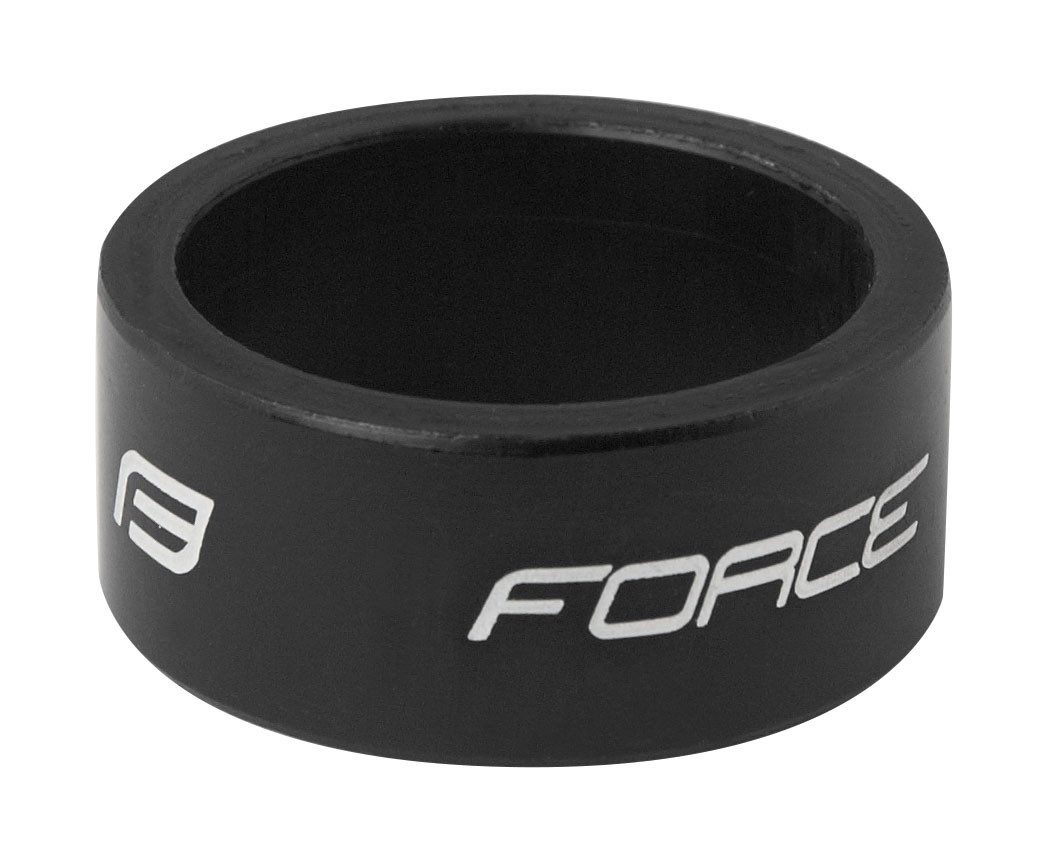 Lenkervorbau spacer headset FORCE 1 1/8'' AHEAD 15 mm Al. black