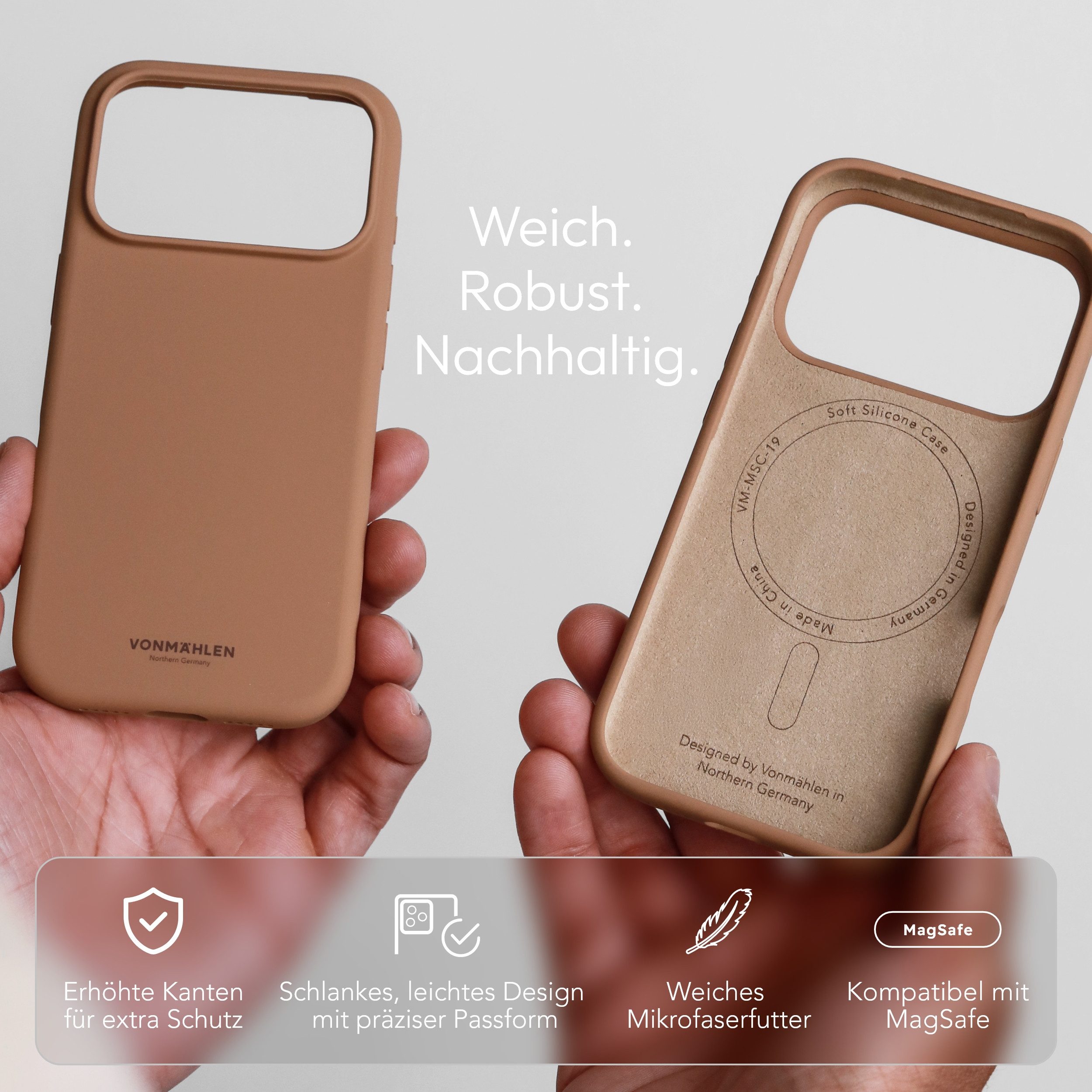 VONMÄHLEN Handyhülle Soft Silicone Case