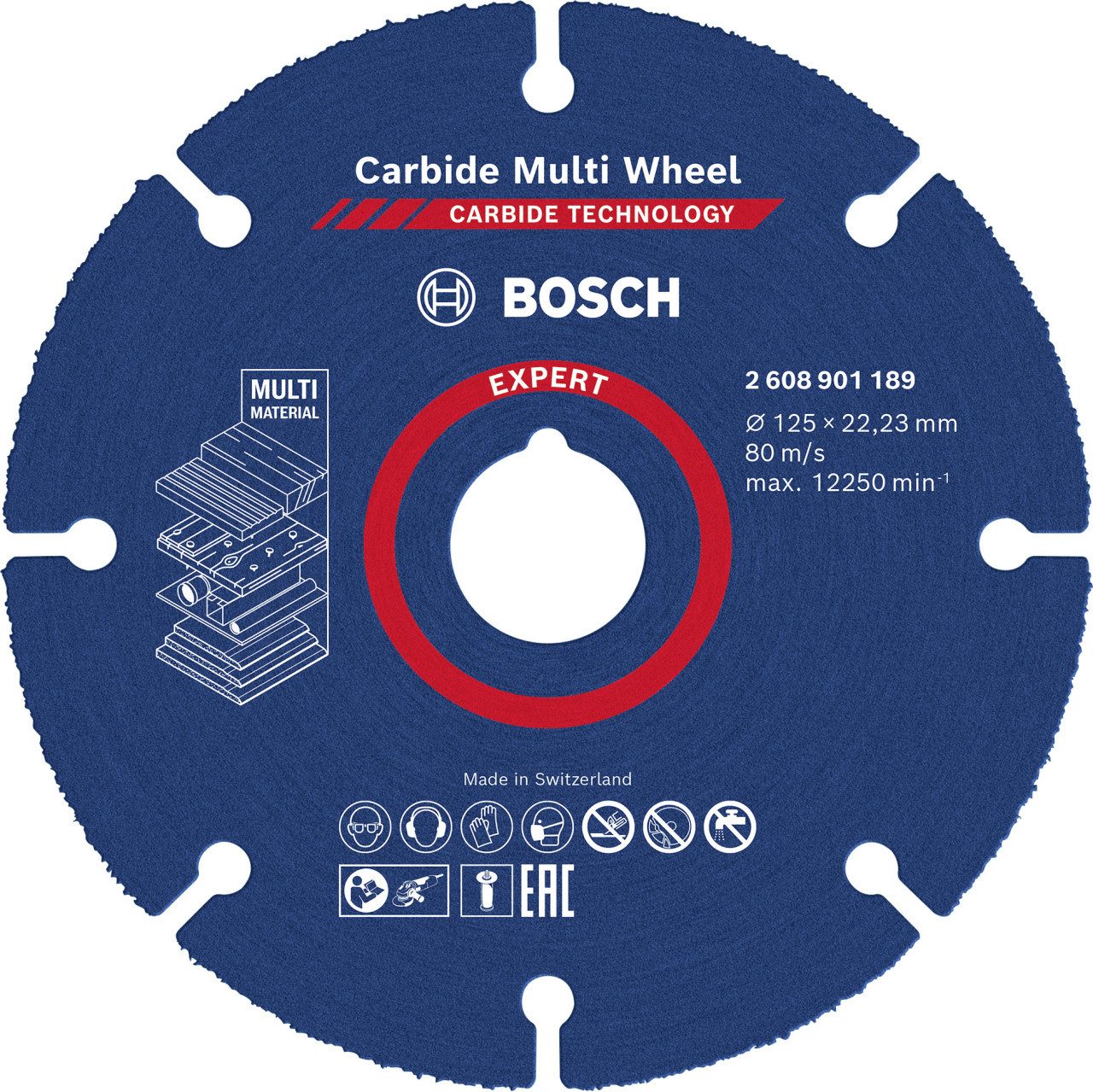 BOSCH Trennscheibe Bosch Expert Trennscheibe Multiwheel Ø 125 mm