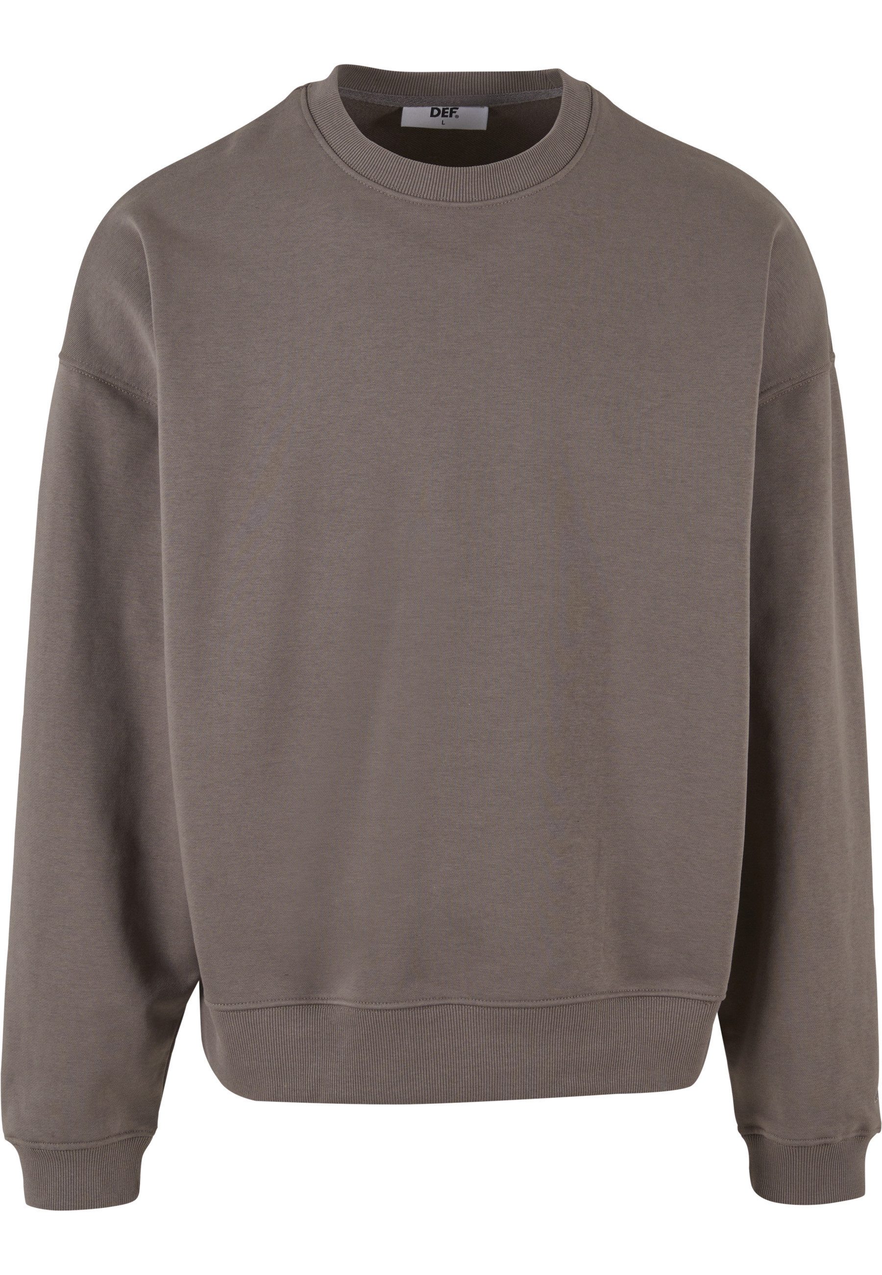 DEF Rundhalspullover DEF DEF Basic Crewneck Pullover (1-tlg)