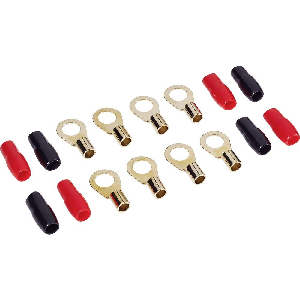 SinusLive Kabelverbinder-Sortiment Sinuslive Car HiFi Ringkabelschuh 8er Set 10 mm² 8 mm