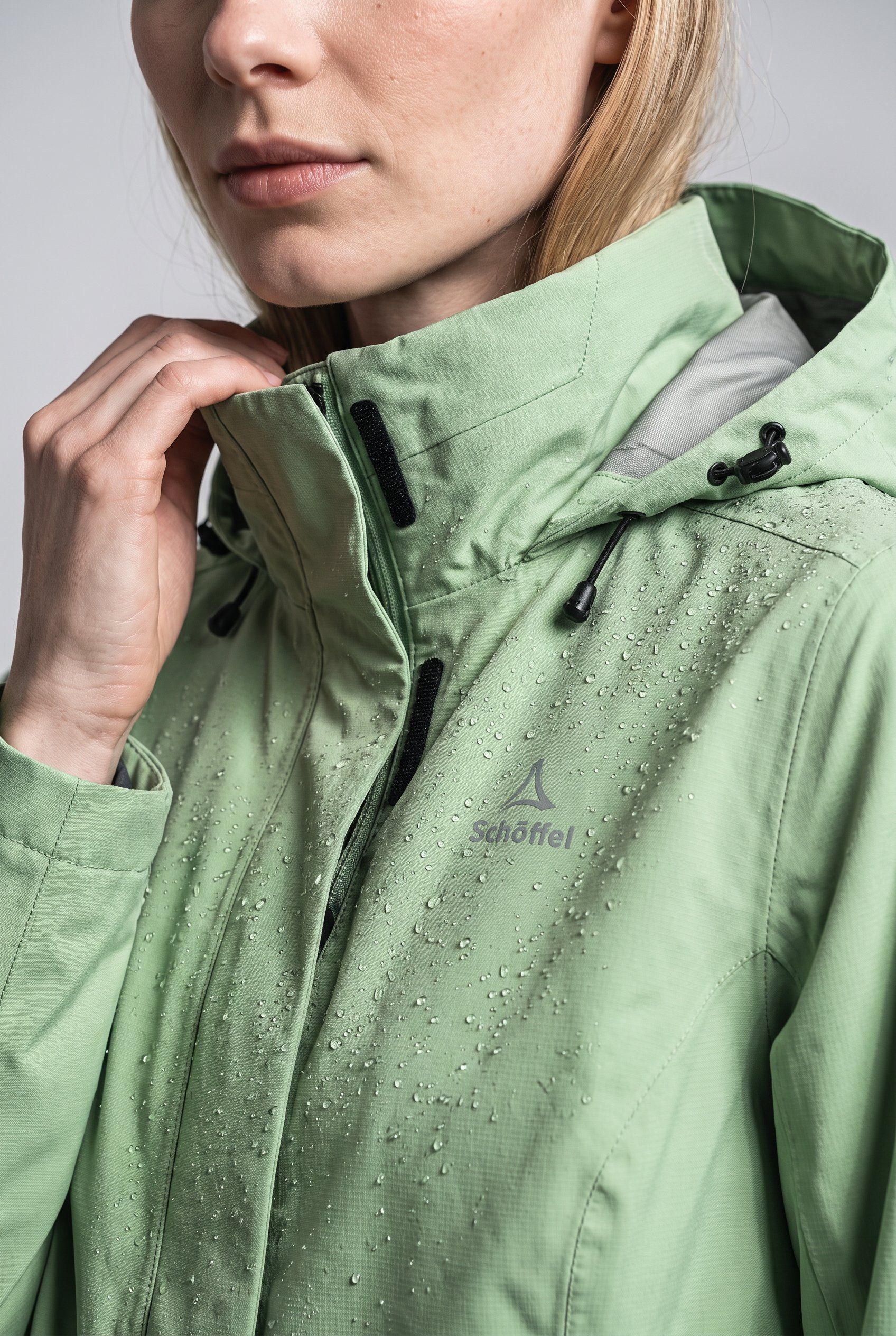 Schöffel Regenjacke Jacket Gmund L sportlicher Stil, wasserdicht, winddicht, atmungsaktiv, Übergangsjacke – Bild 5 von 5