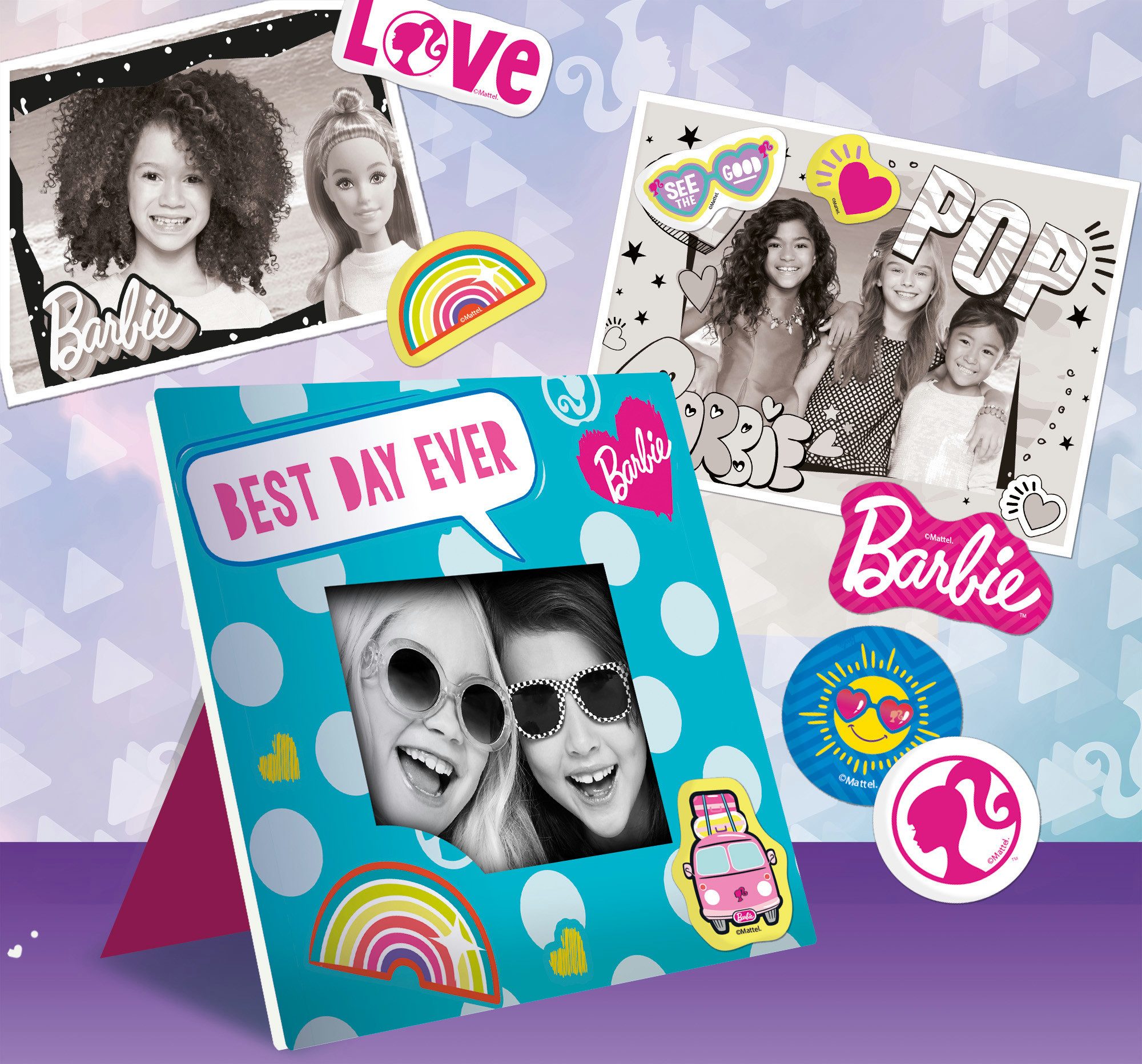 Lisciani Barbie Print Cam Sofortbildkamera Kamera Kinderkamera – Bild 5 von 5