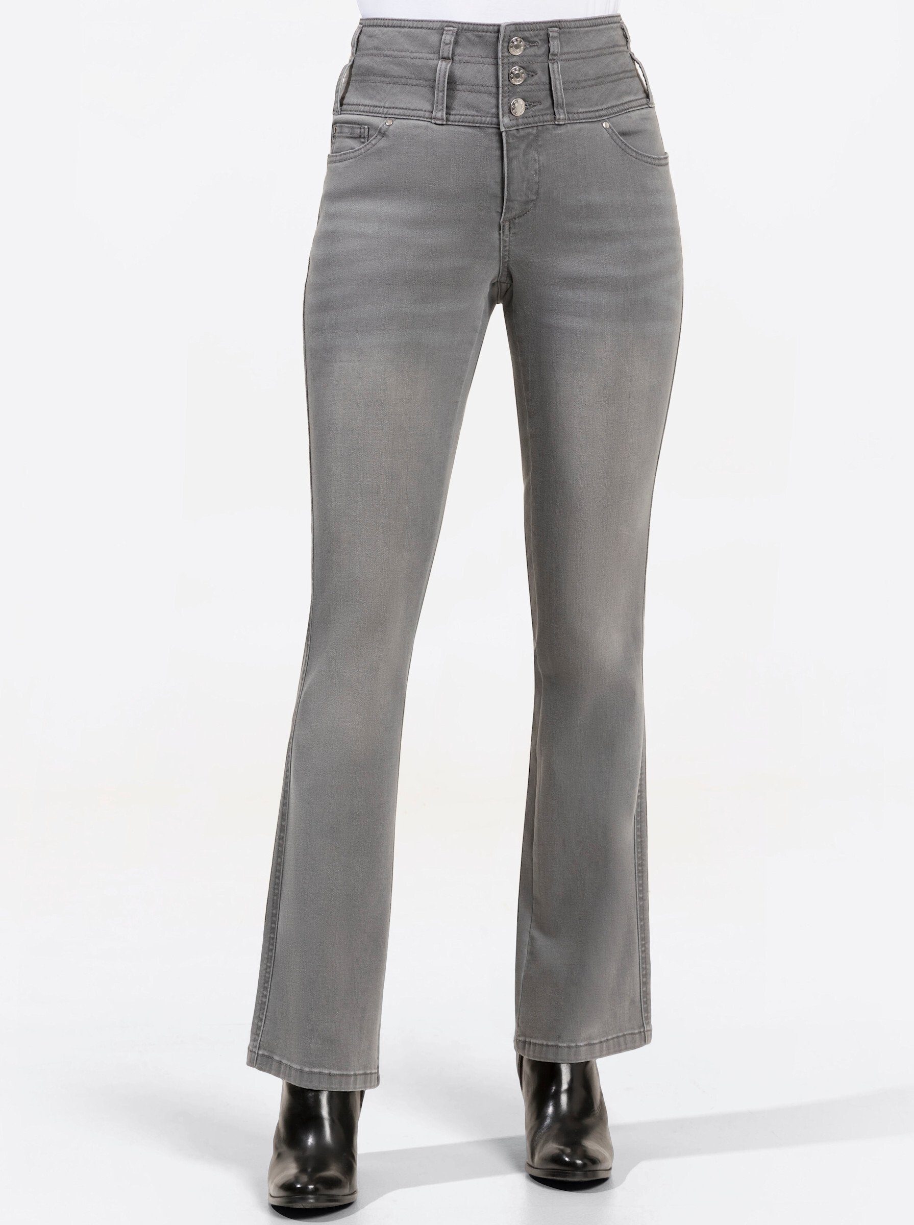 grey-denim WITT Bequeme light Jeans WEIDEN