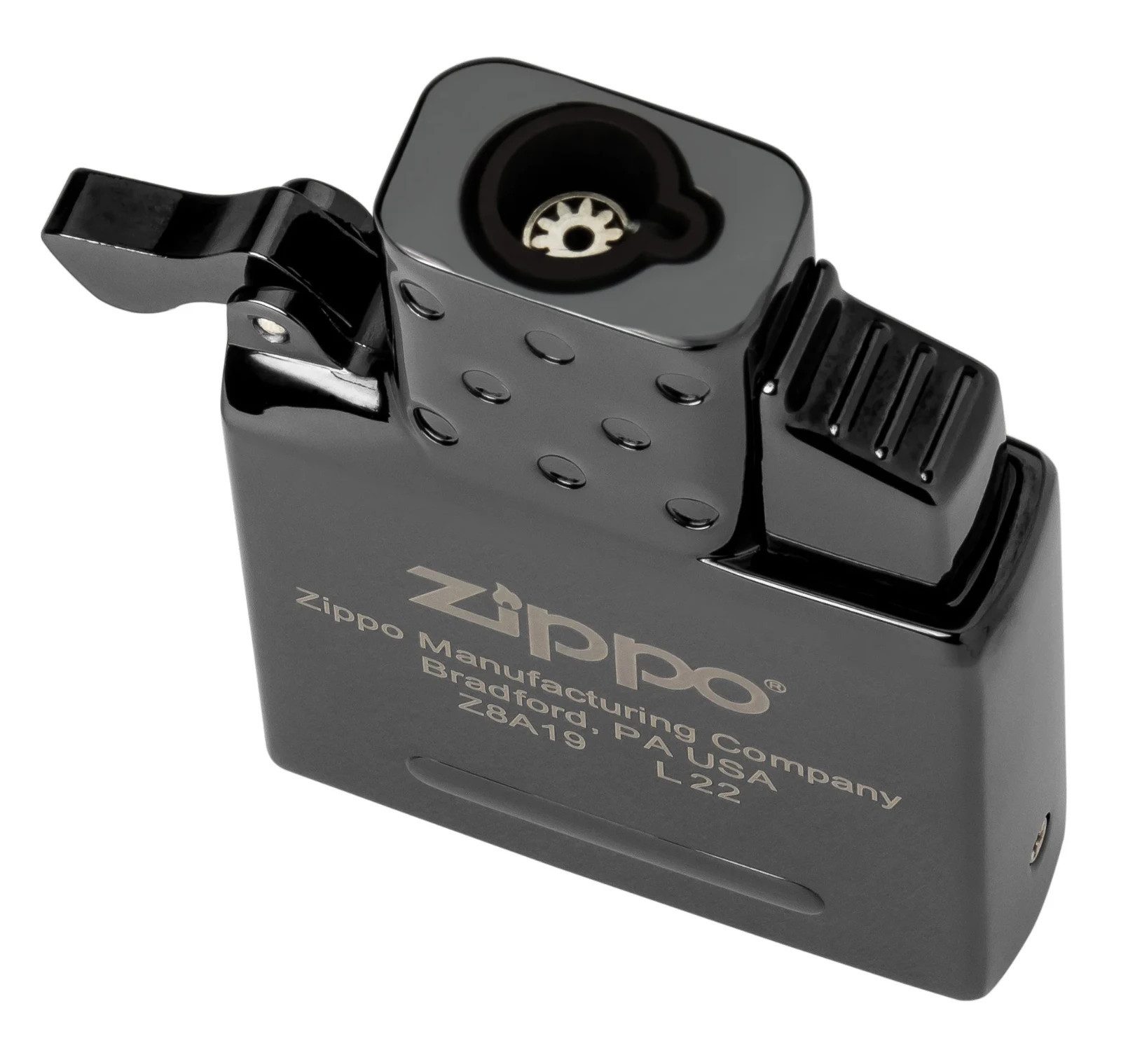 Zippo Feuerzeug Wechseleinsatz black Jet Einsatz schwarz Single Flame, Das Original von Zippo - Neuheit 2025 – Bild 2 von 4
