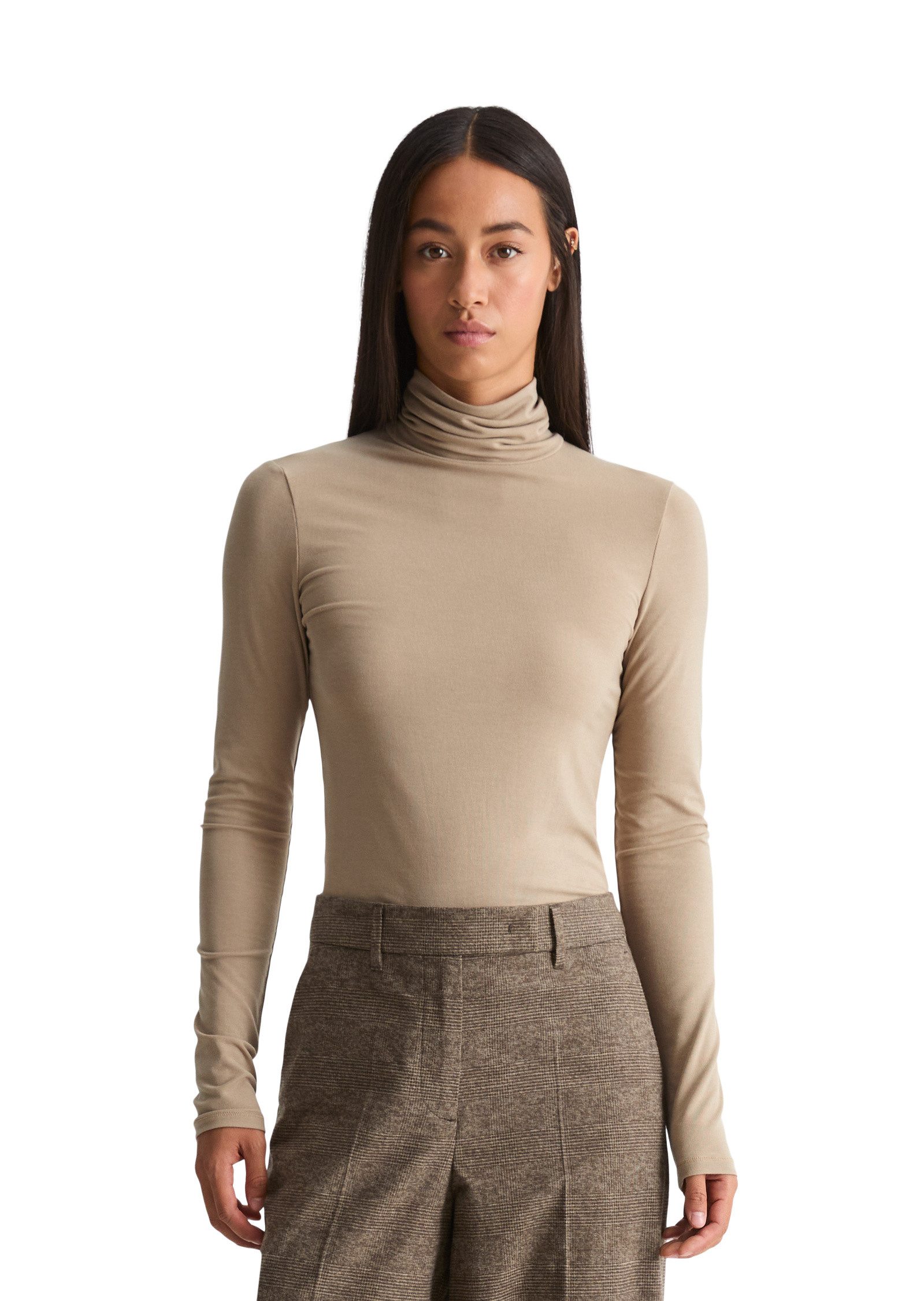 Marc O'Polo Langarmshirt aus TENCEL™ Modal-Stretch