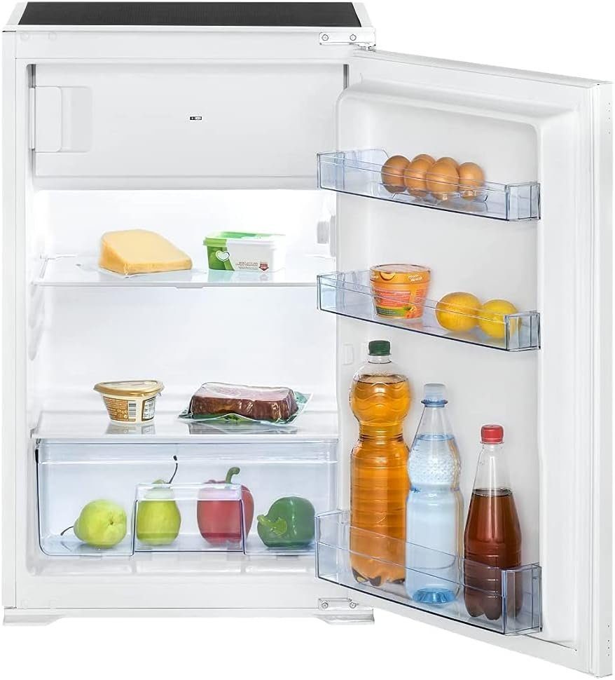 BOMANN Einbaukühlschrank KSE7805.1, 88 cm hoch, 54 cm breit, 4****  Gefrierfach / Gemüseschublade / Schlepptürtechnik